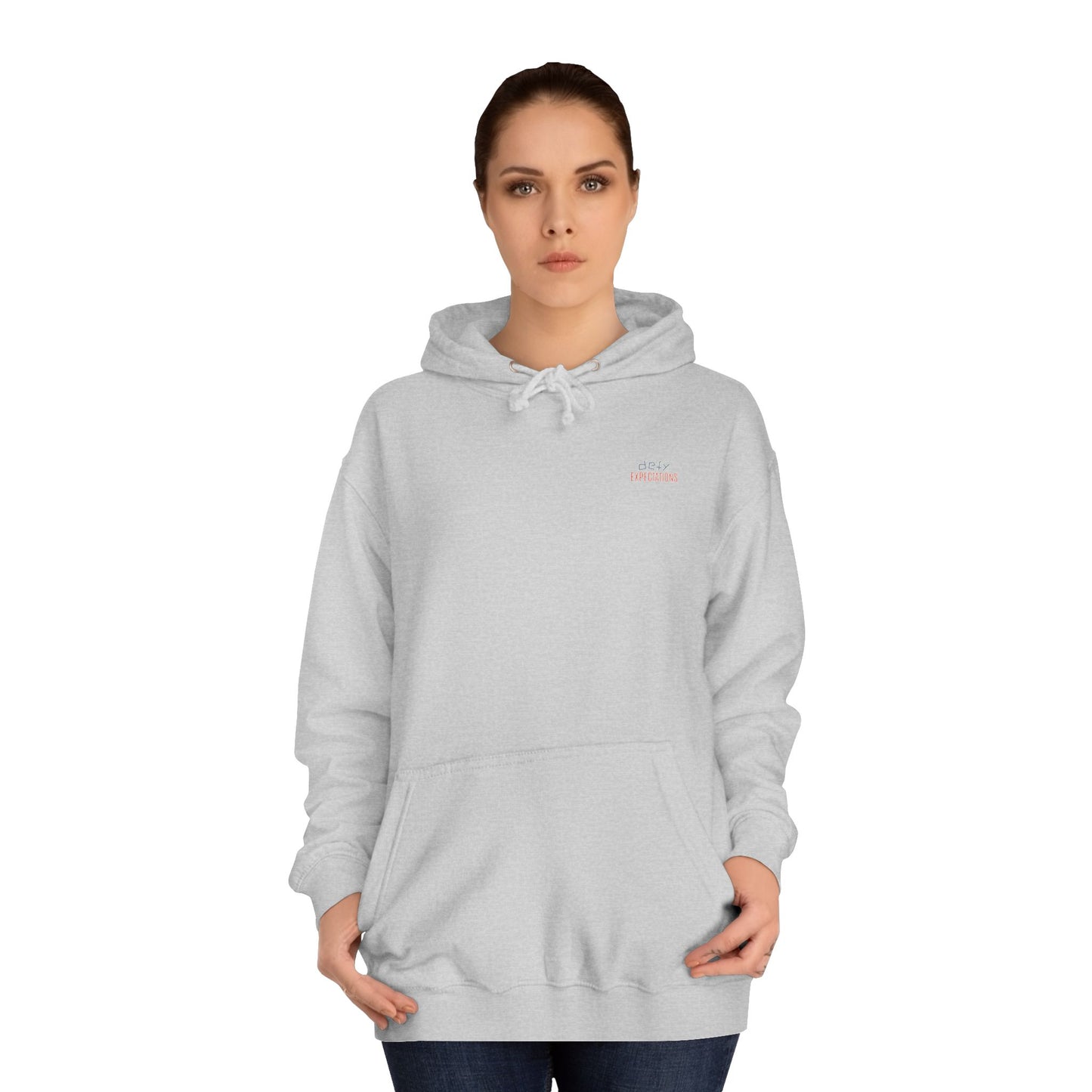 SNRG Unisex Hoodie - Defy Expectations, Sweatshirt, Hooded Jacket, Casual Pullover, Trendy Apparel, Outerwear, Hoodie