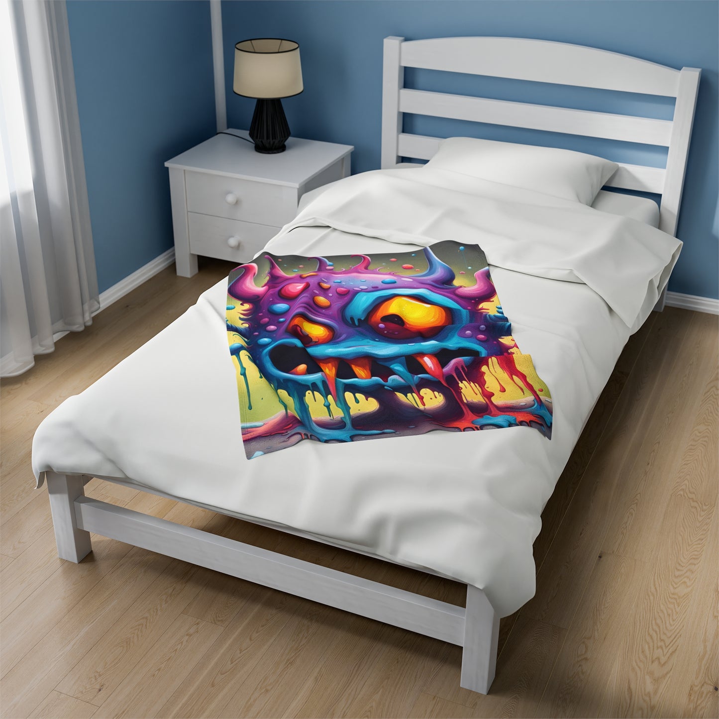 Velveteen Plush Wacky Blanket