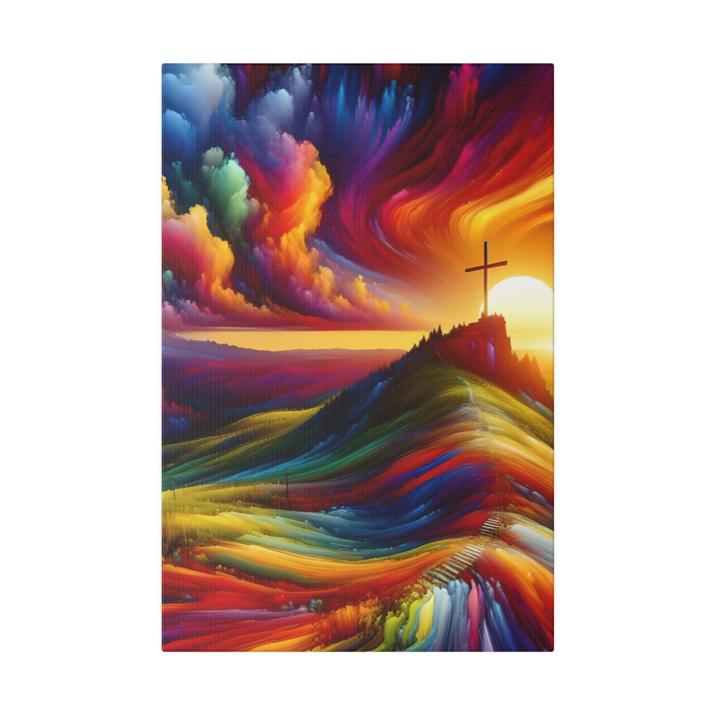 Faith Matte Canvas, Stretched, 0.75"