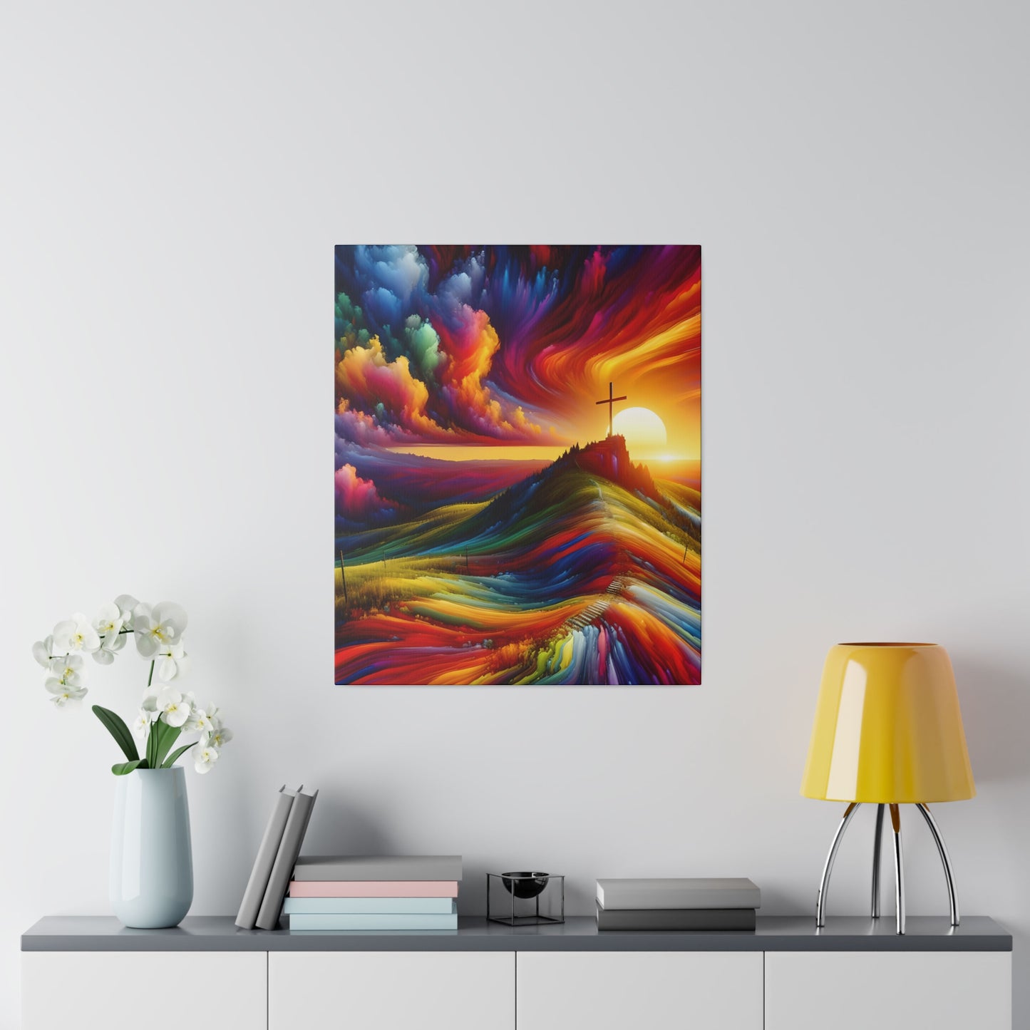 Faith Matte Canvas, Stretched, 0.75"