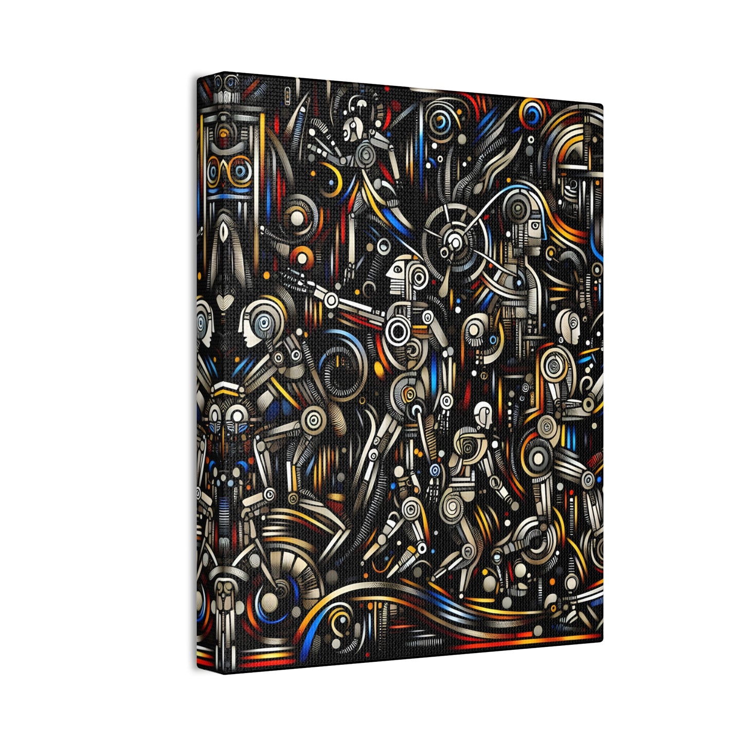 Robotz Canvas Stretched 0.75" Wall Art