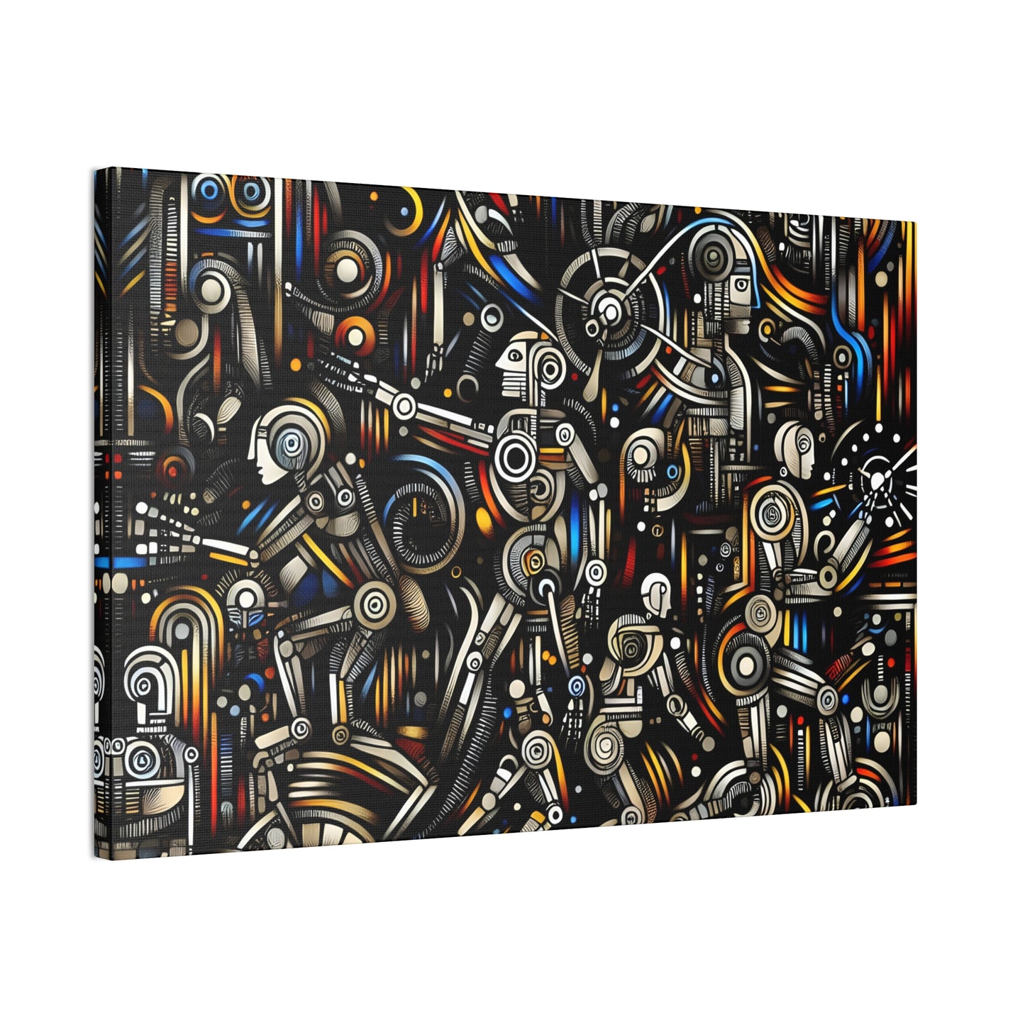 Robotz Canvas Stretched 0.75" Wall Art