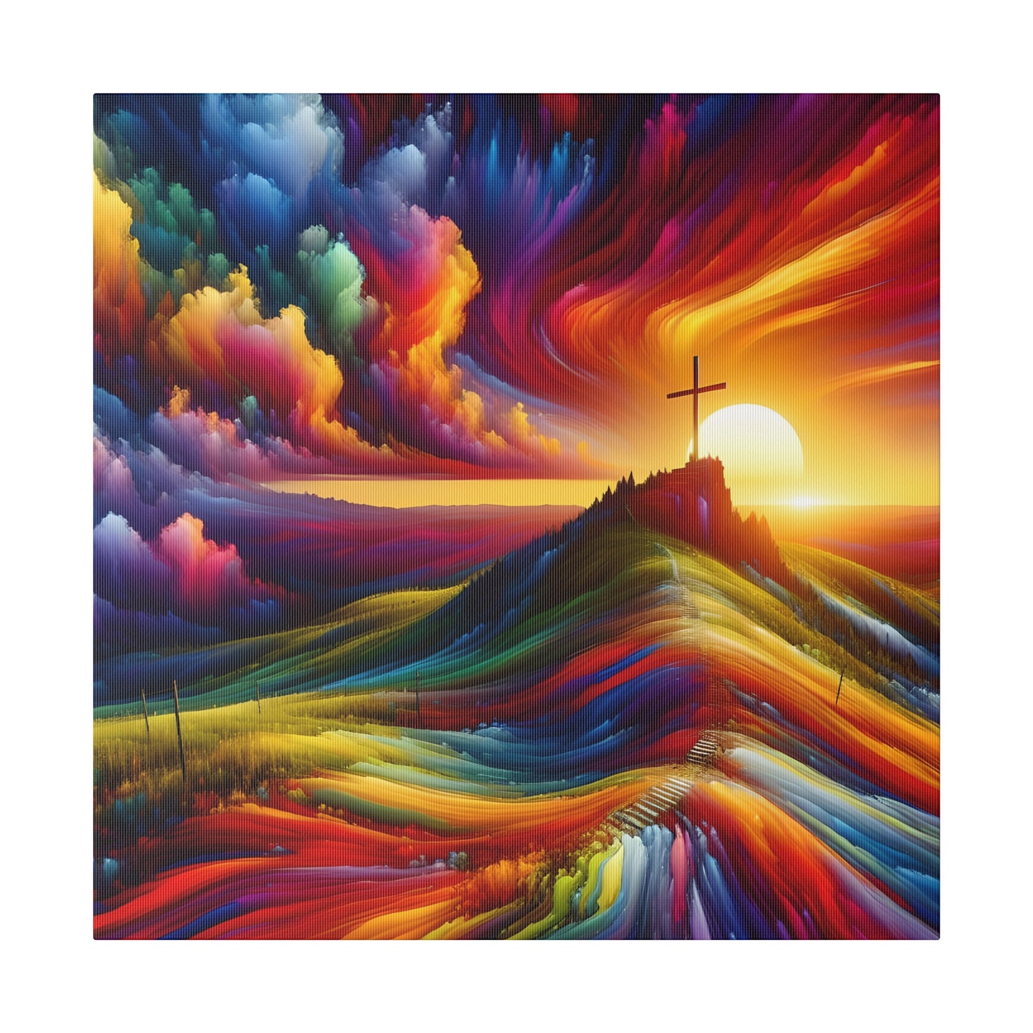 Faith Matte Canvas, Stretched, 0.75"