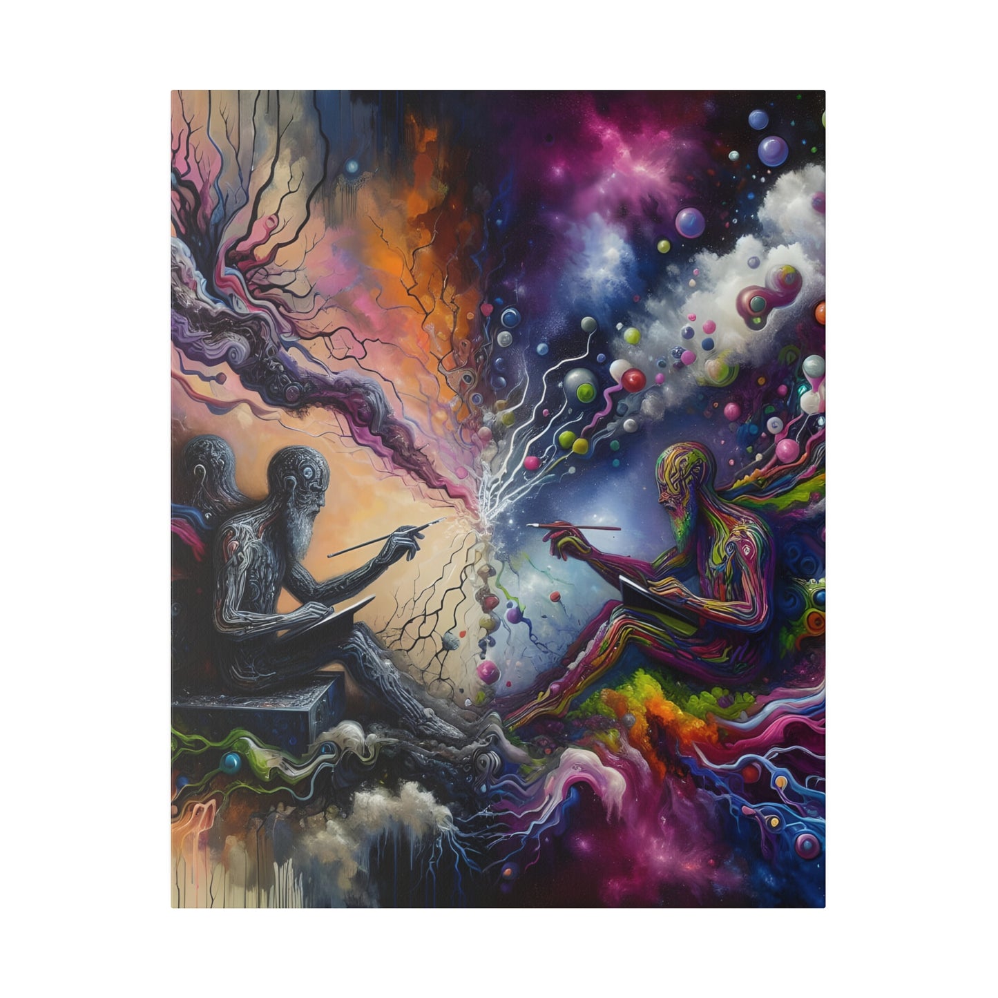 Enlightenment Matte Canvas, Stretched, 0.75"