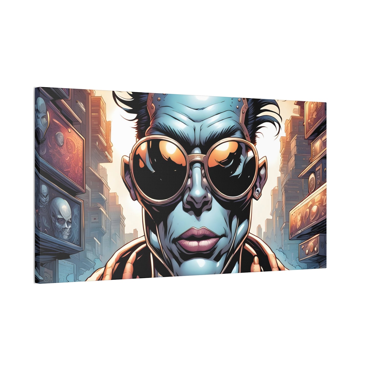 Punkz Canvas Stretched, 0.75"