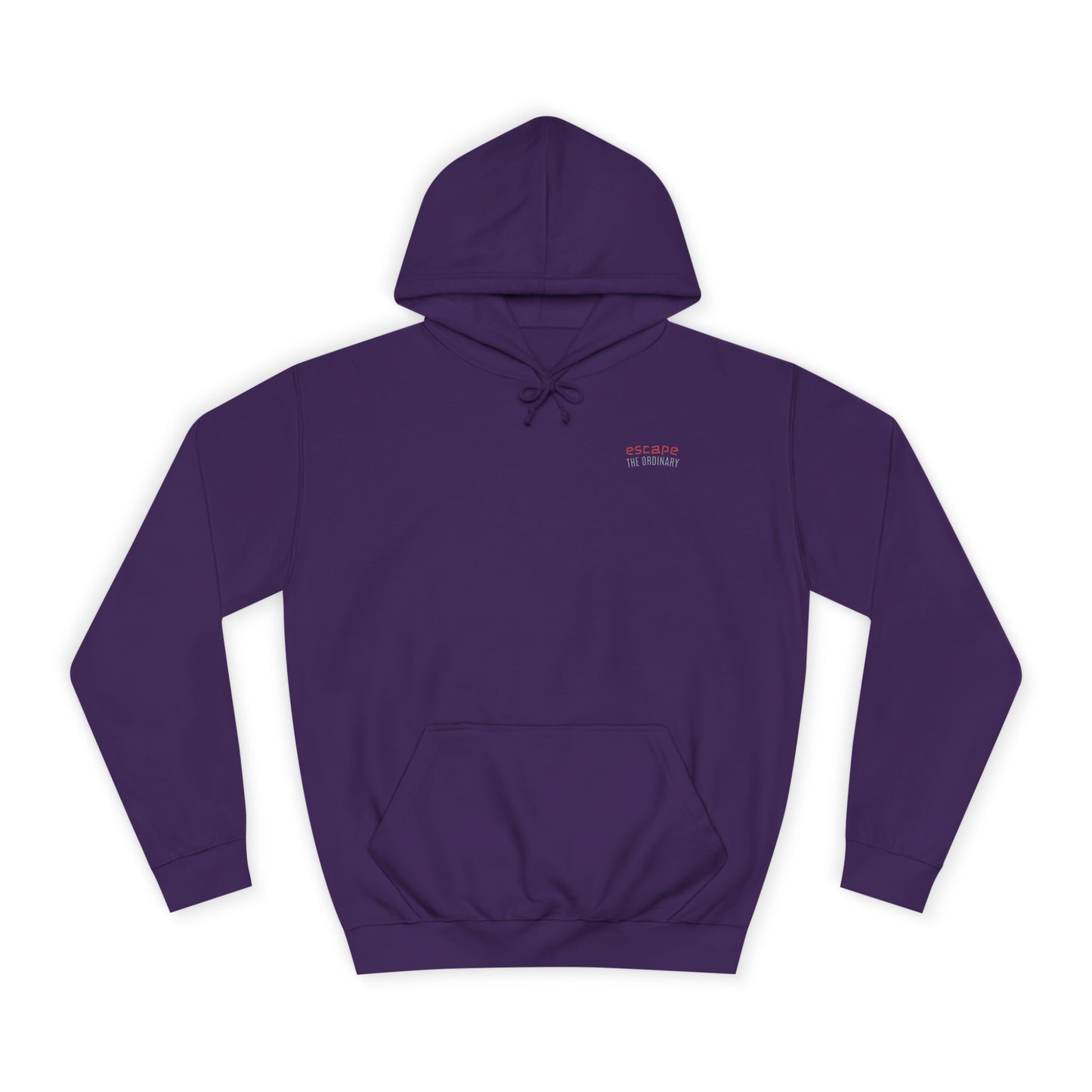 SNRG Unisex Hoodie - Escape The Ordinary, Sweatshirt, Hooded Jacket, Casual Pullover, Trendy Apparel, Outerwear, Hoodie