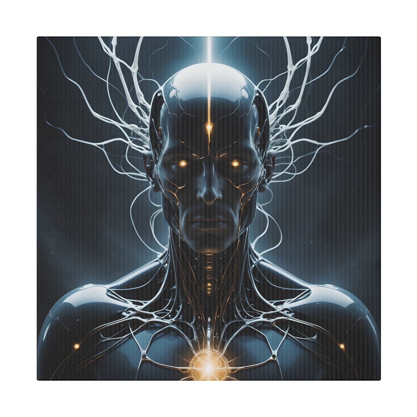 Cybernetix Matte Canvas, Stretched, 0.75"