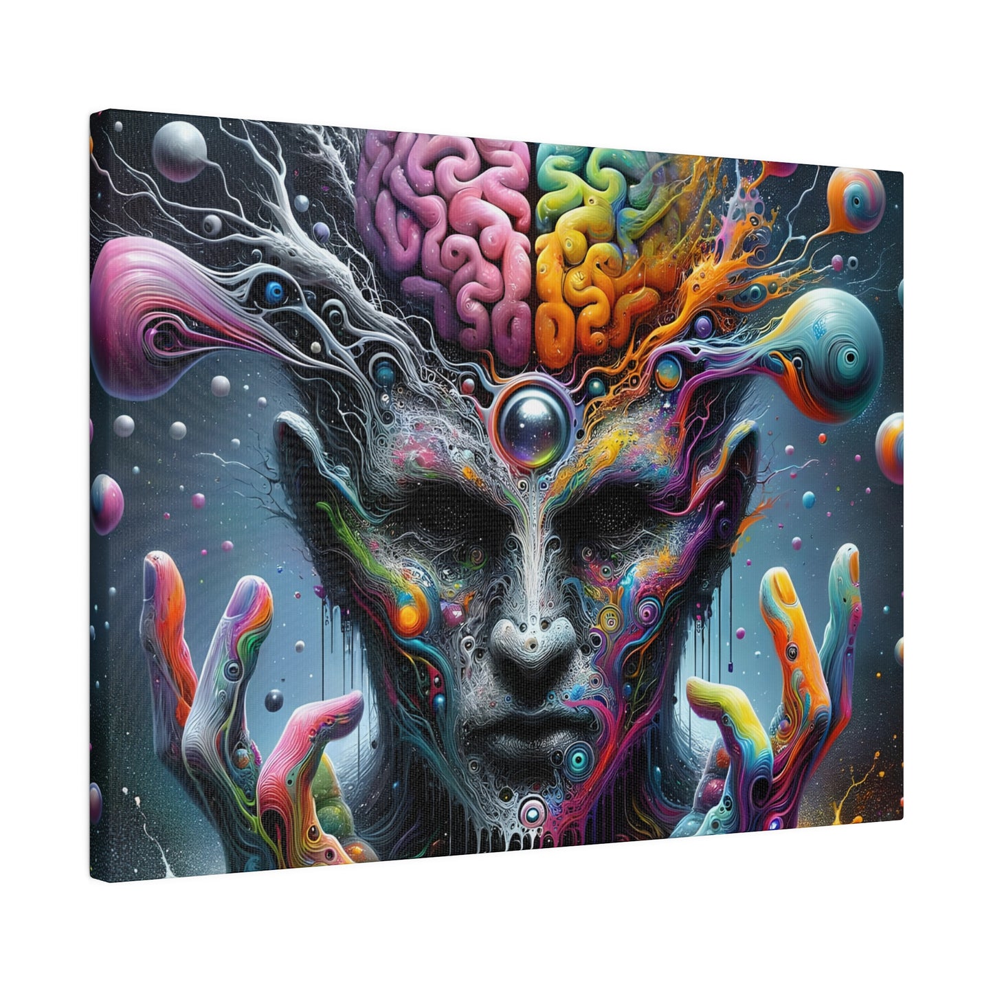 Mind Blown Matte Canvas, Stretched, 0.75"