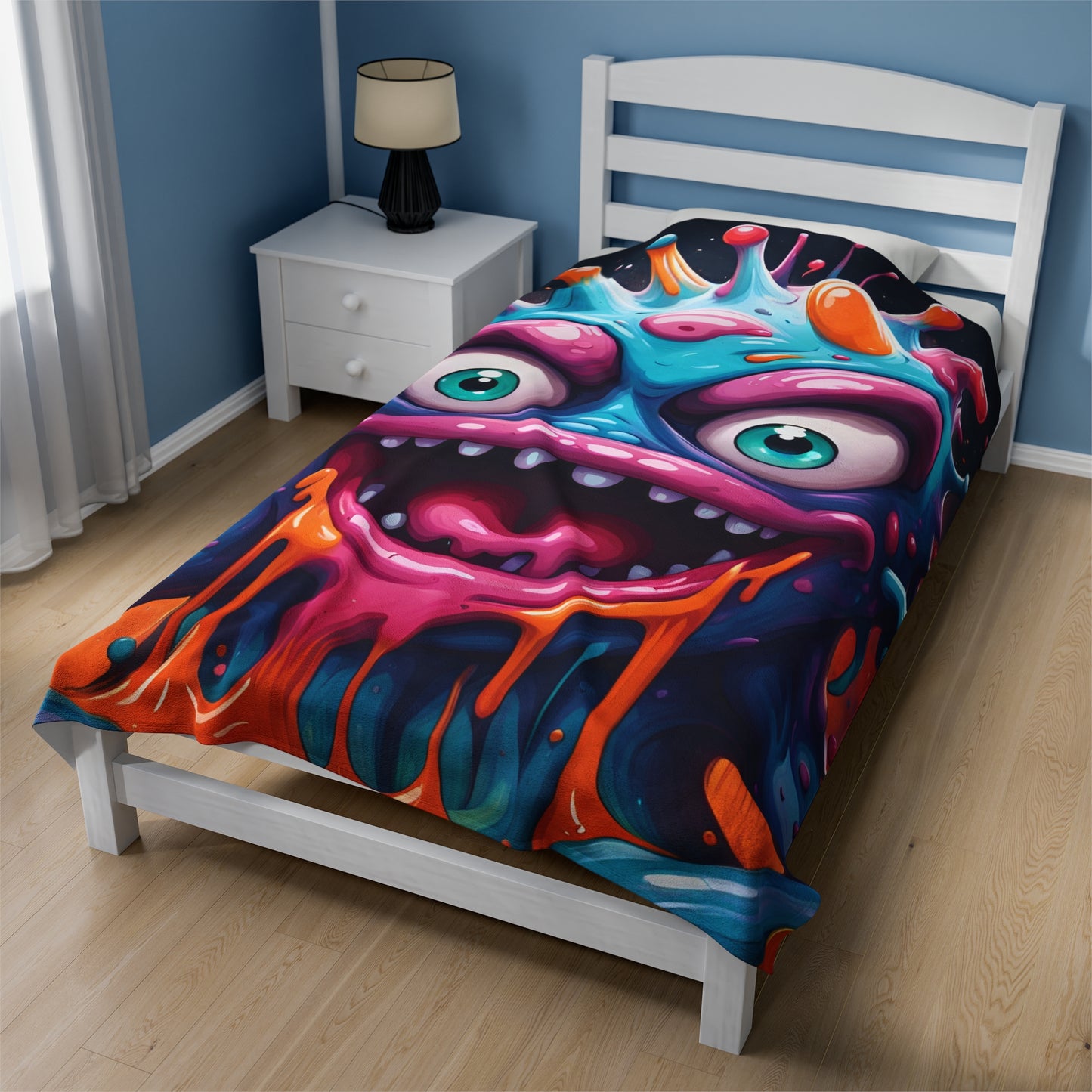 Velveteen Plush Wacky Blanket