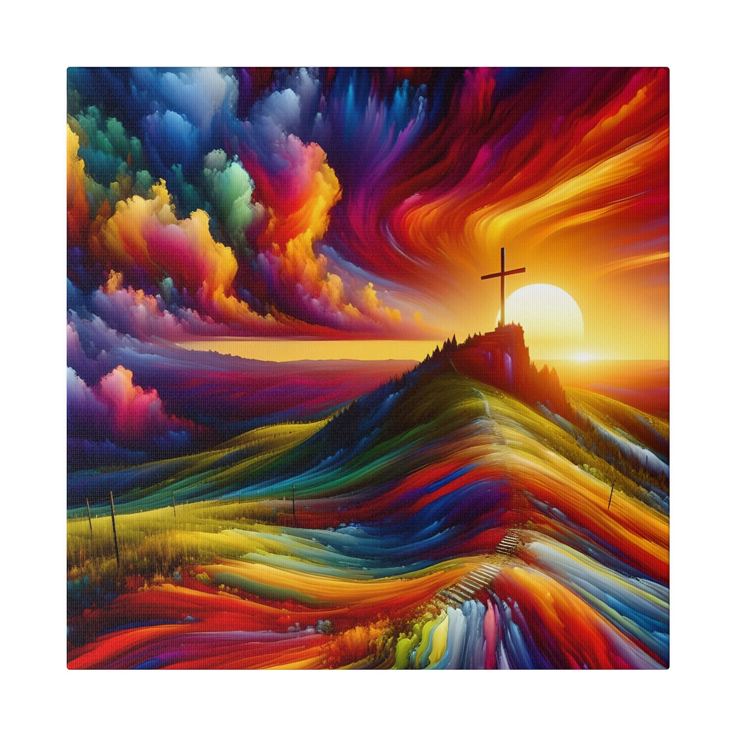 Faith Matte Canvas, Stretched, 0.75"