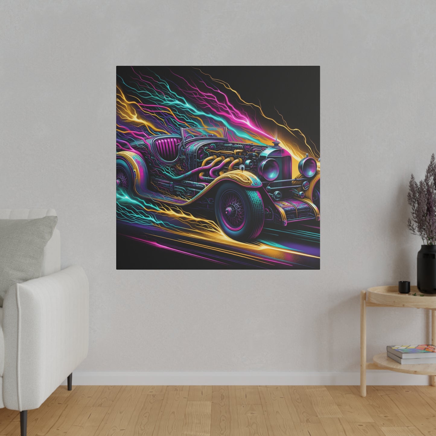 Ridez Matte Canvas, Stretched, 0.75"