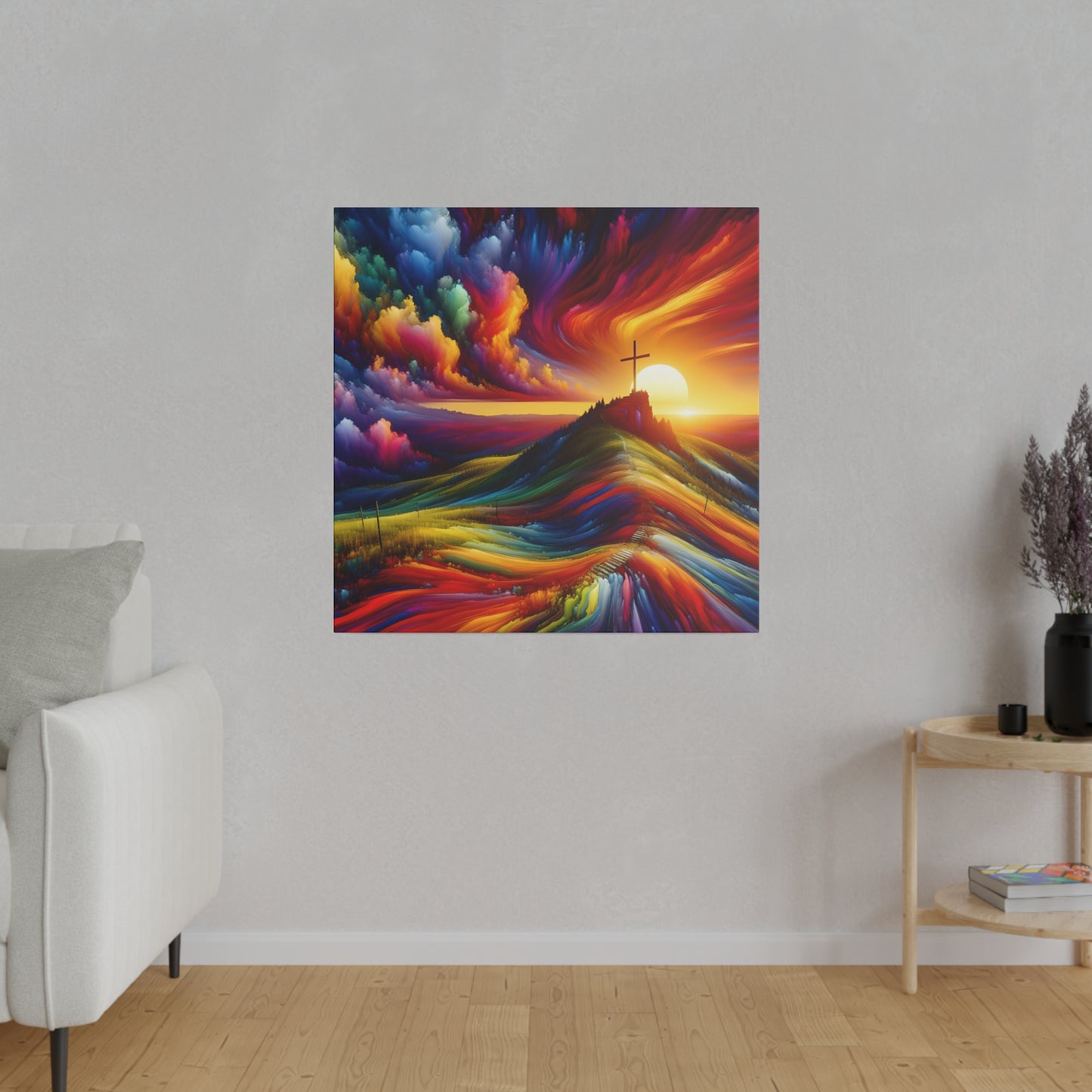 Faith Matte Canvas, Stretched, 0.75"