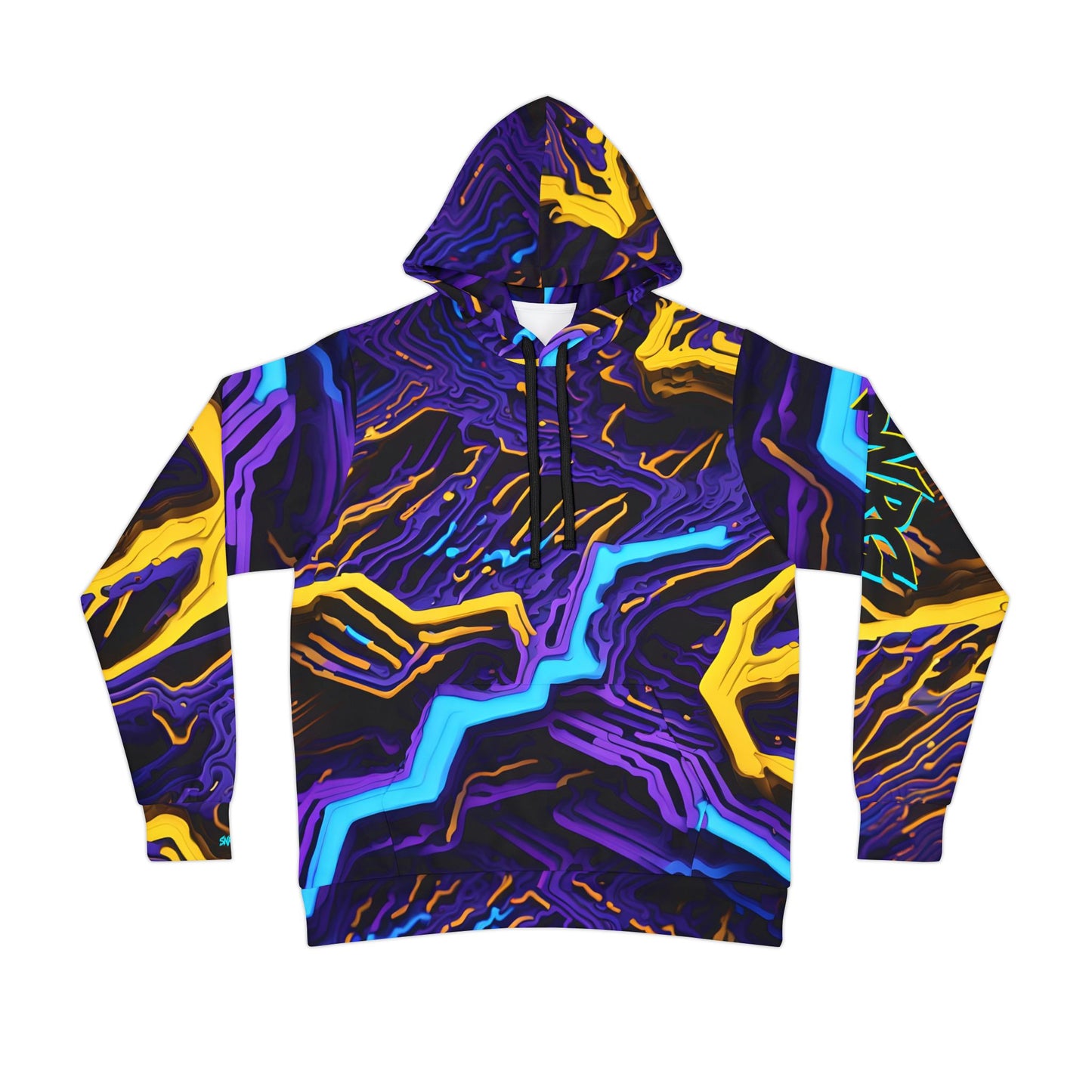 SNRG Patternz Electric Marble Hoodie