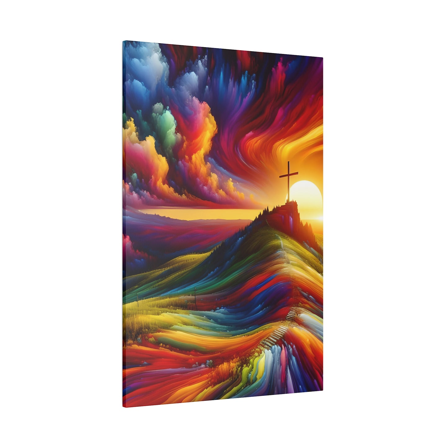 Faith Matte Canvas, Stretched, 0.75"