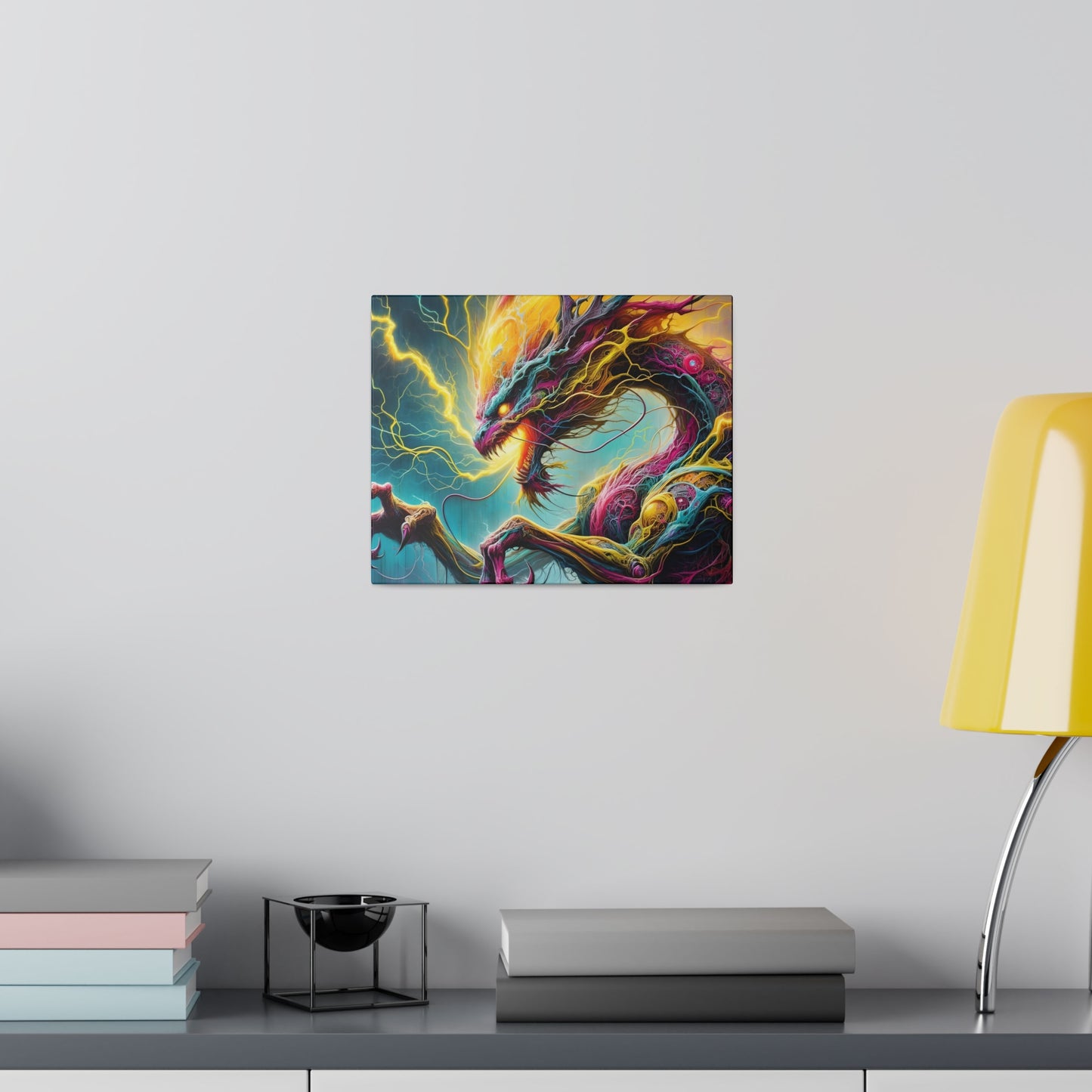 Dragonz Matte Canvas, Stretched, 0.75"