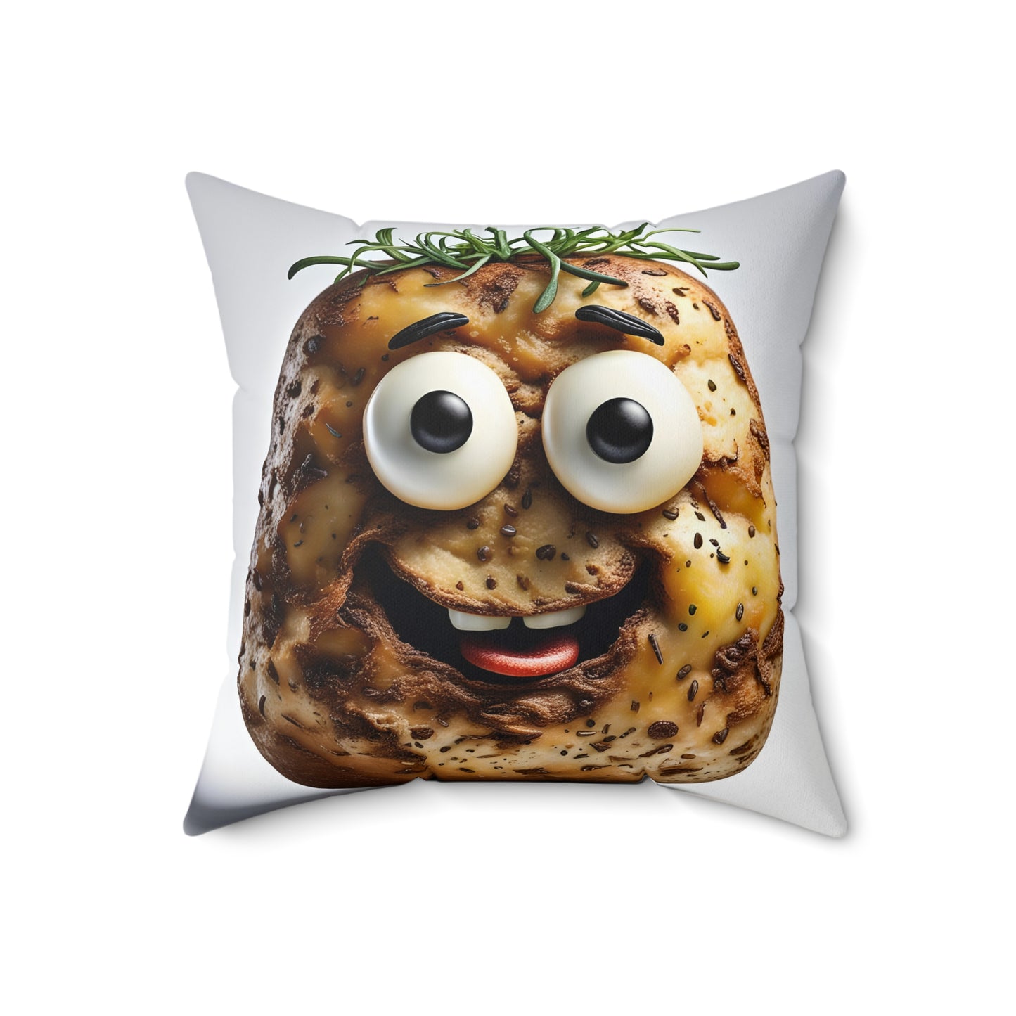 Couch Potatoez Spun Polyester Square Pillow