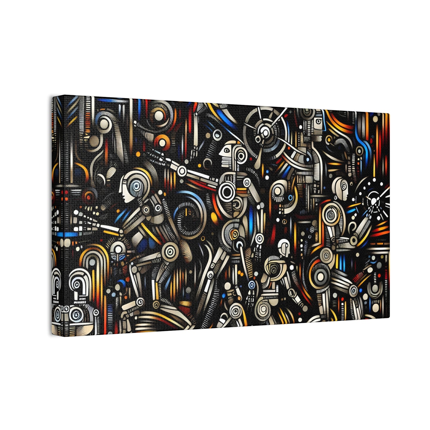 Robotz Canvas Stretched 0.75" Wall Art