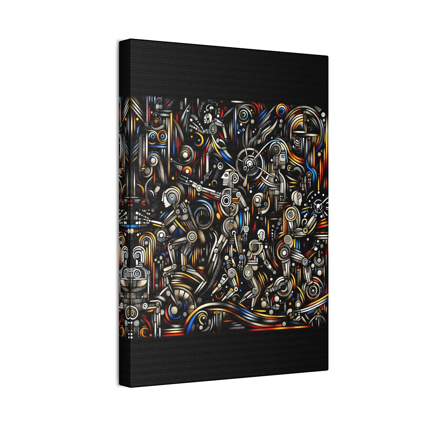 Robotz Canvas Stretched 0.75" Wall Art