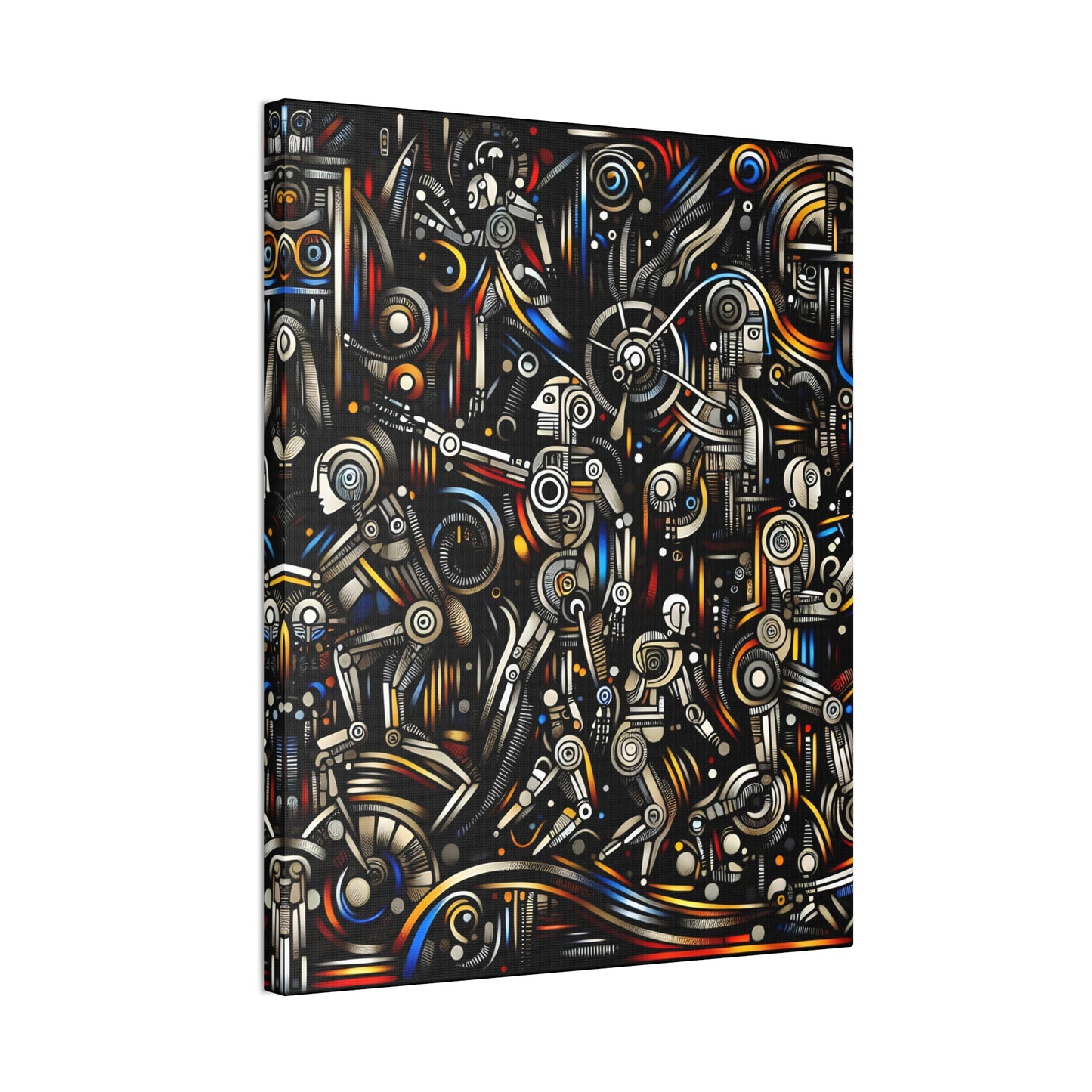 Robotz Canvas Stretched 0.75" Wall Art