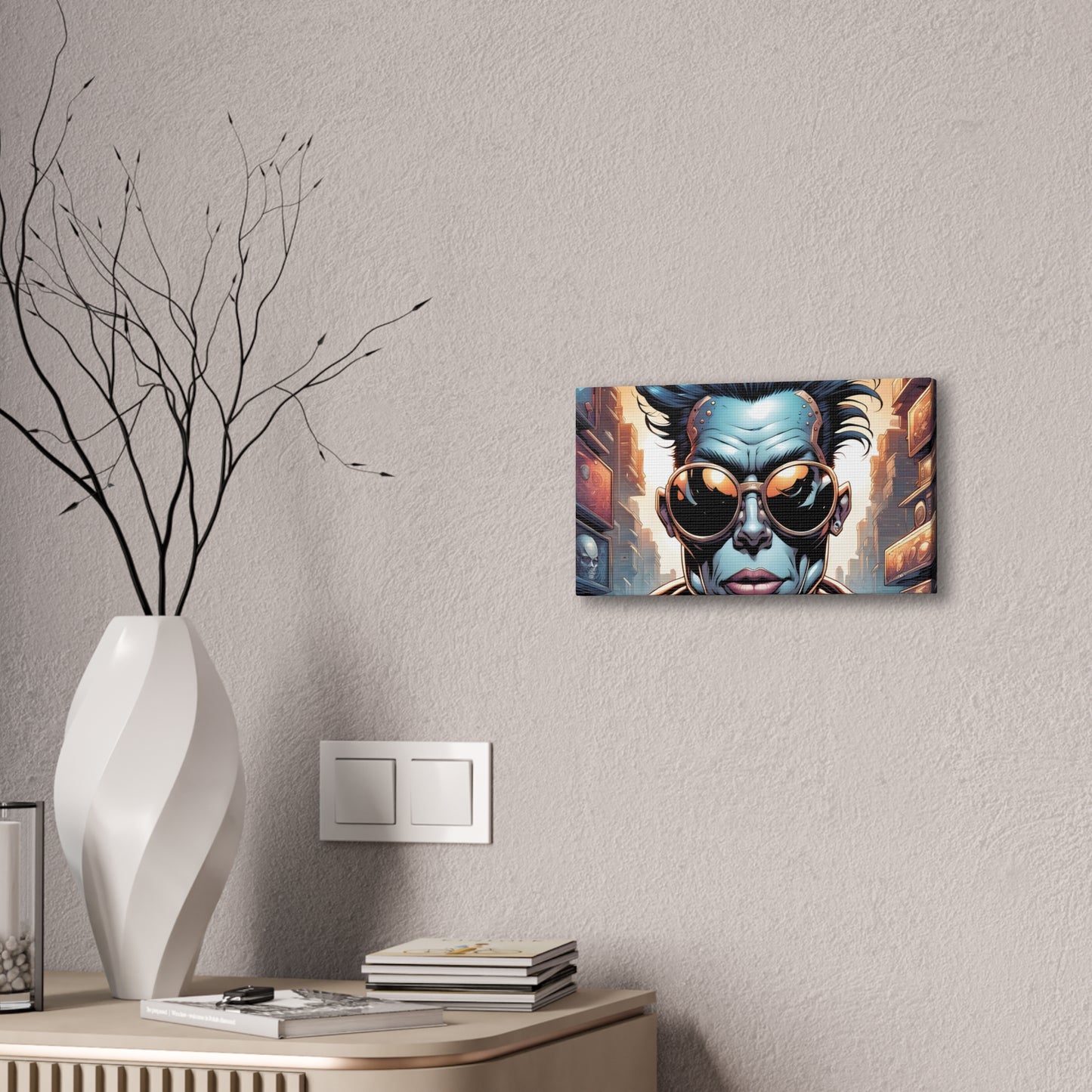 Punkz Canvas Stretched, 0.75"