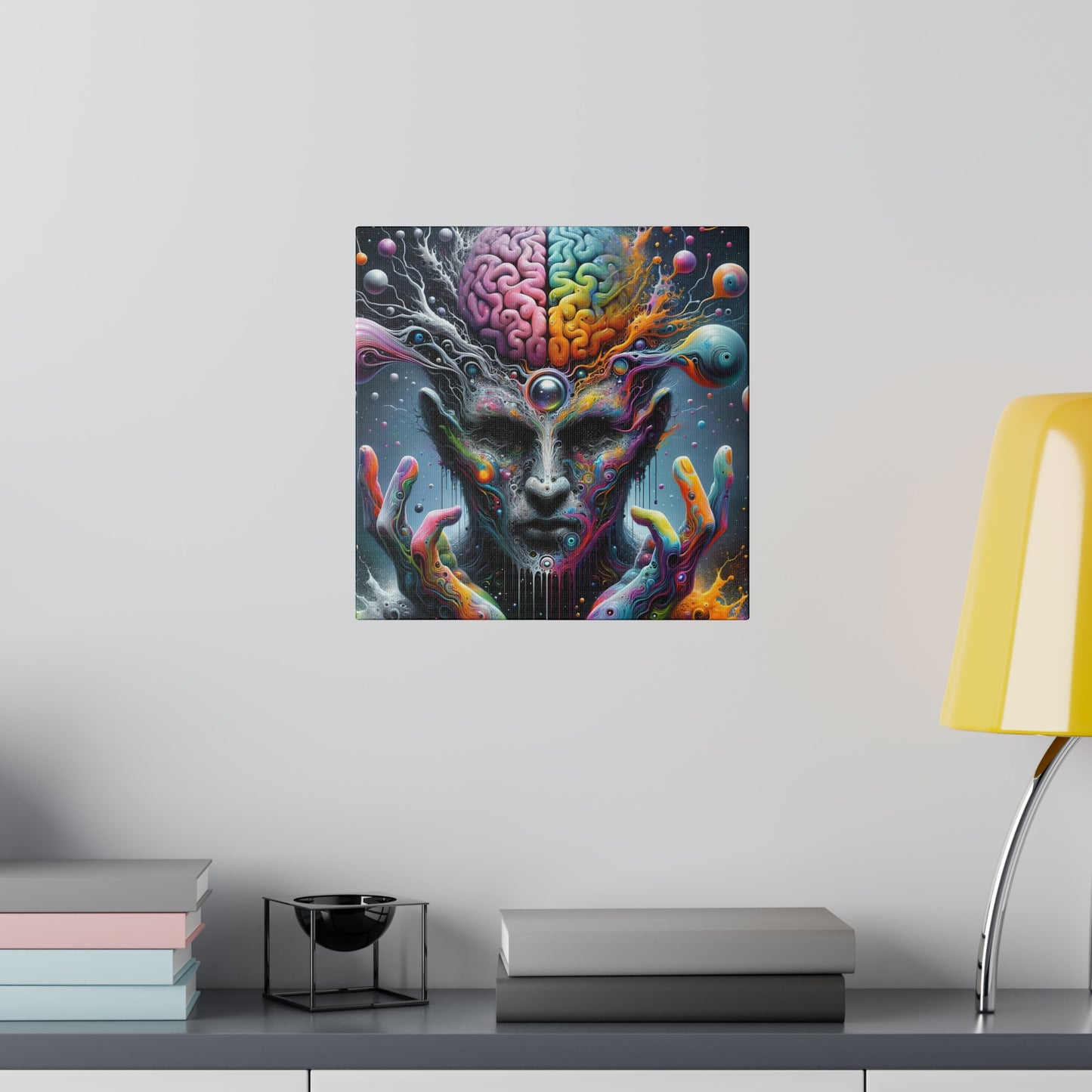 Mind Blown Matte Canvas, Stretched, 0.75"