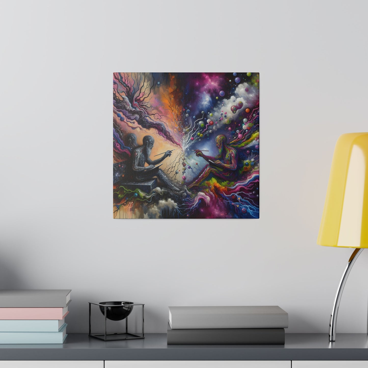 Enlightenment Matte Canvas, Stretched, 0.75"