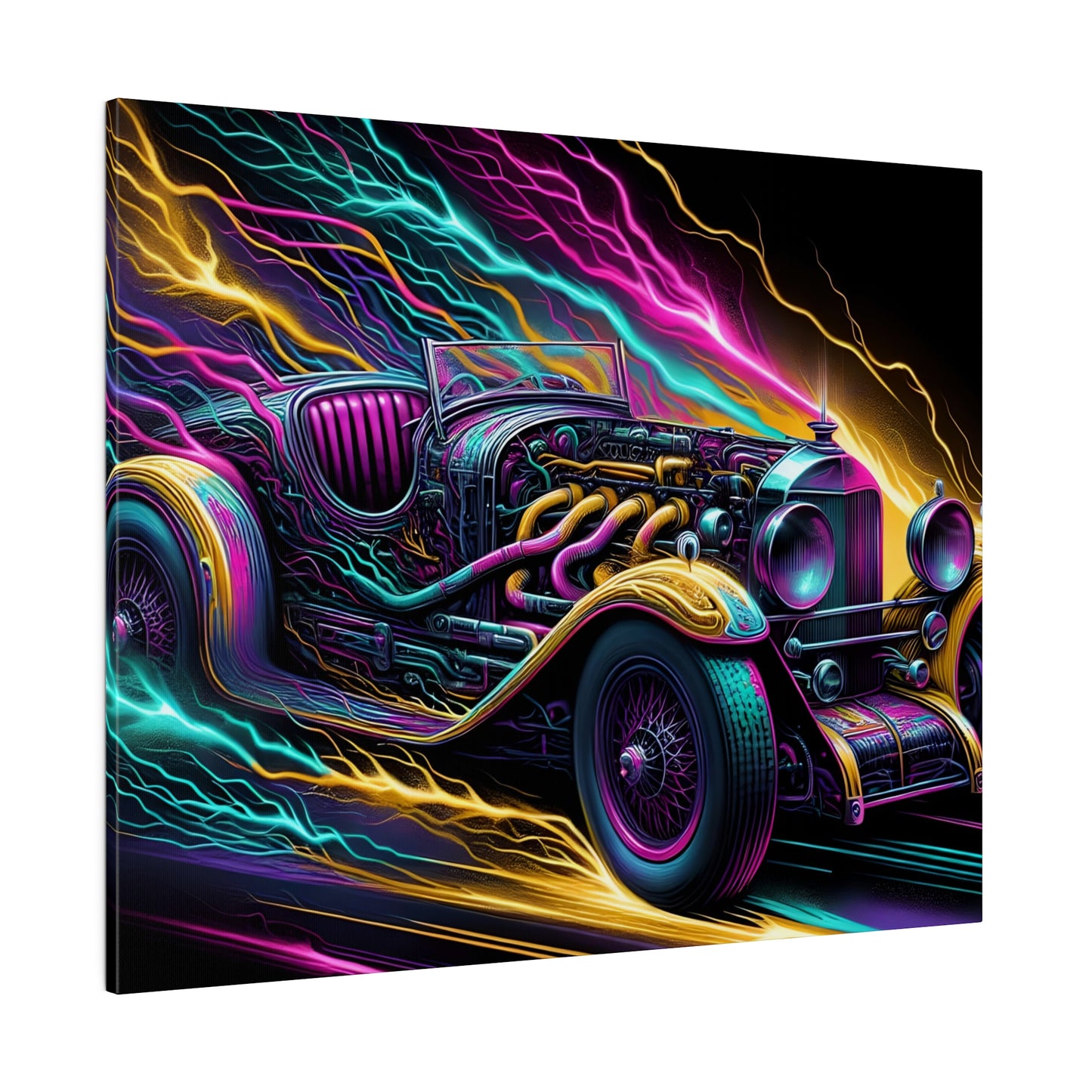 Ridez Matte Canvas, Stretched, 0.75"