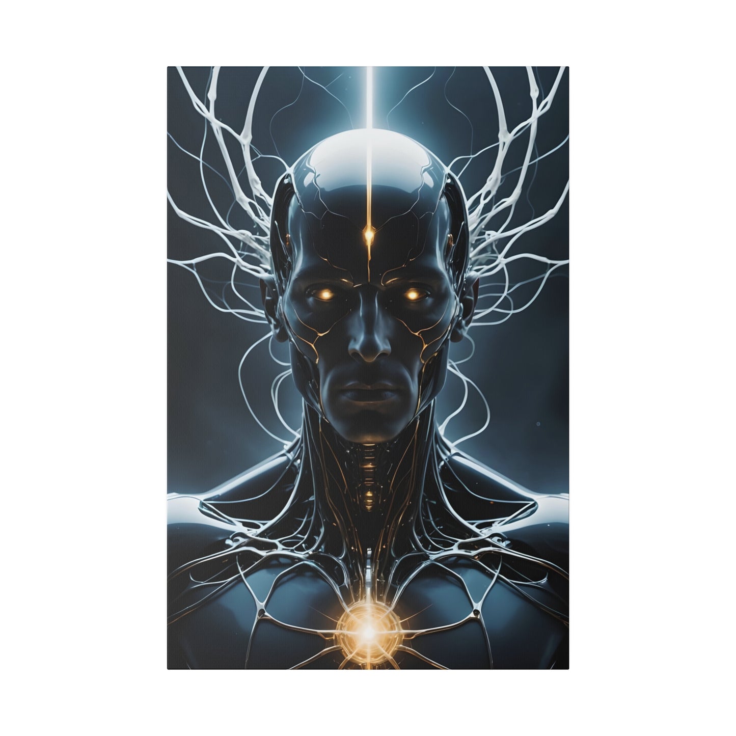 Cybernetix Matte Canvas, Stretched, 0.75"