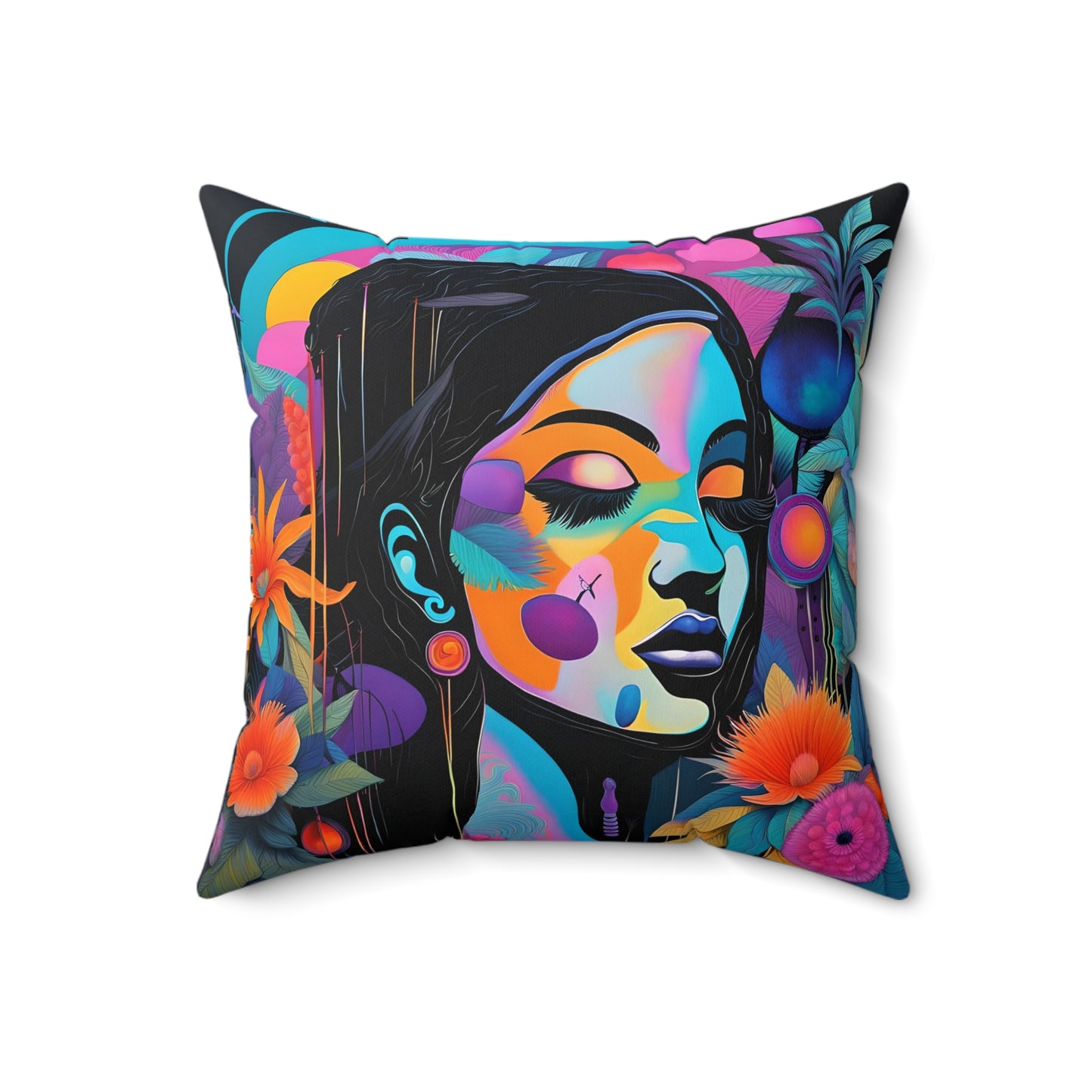 Sunsplash Square Pillow