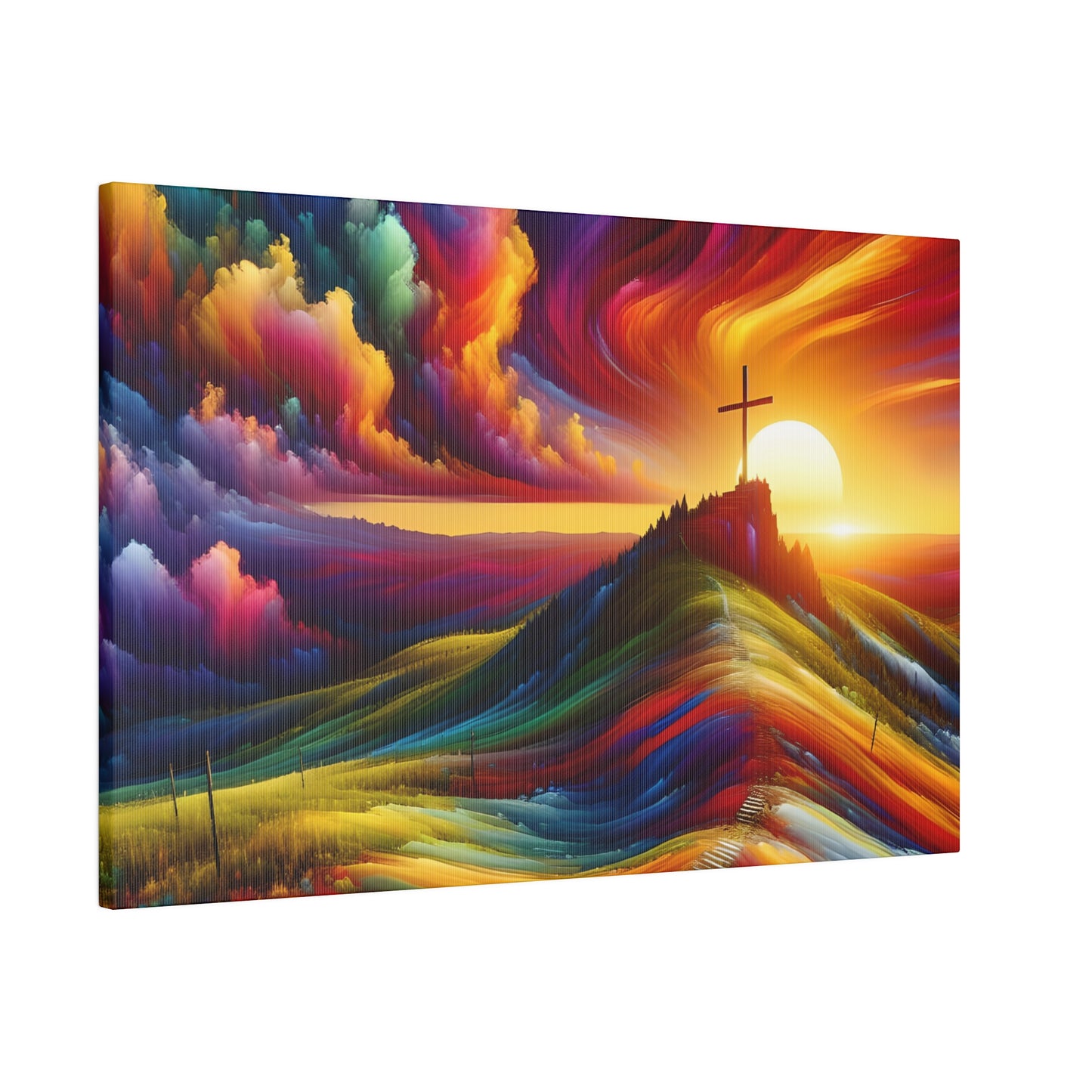 Faith Matte Canvas, Stretched, 0.75"