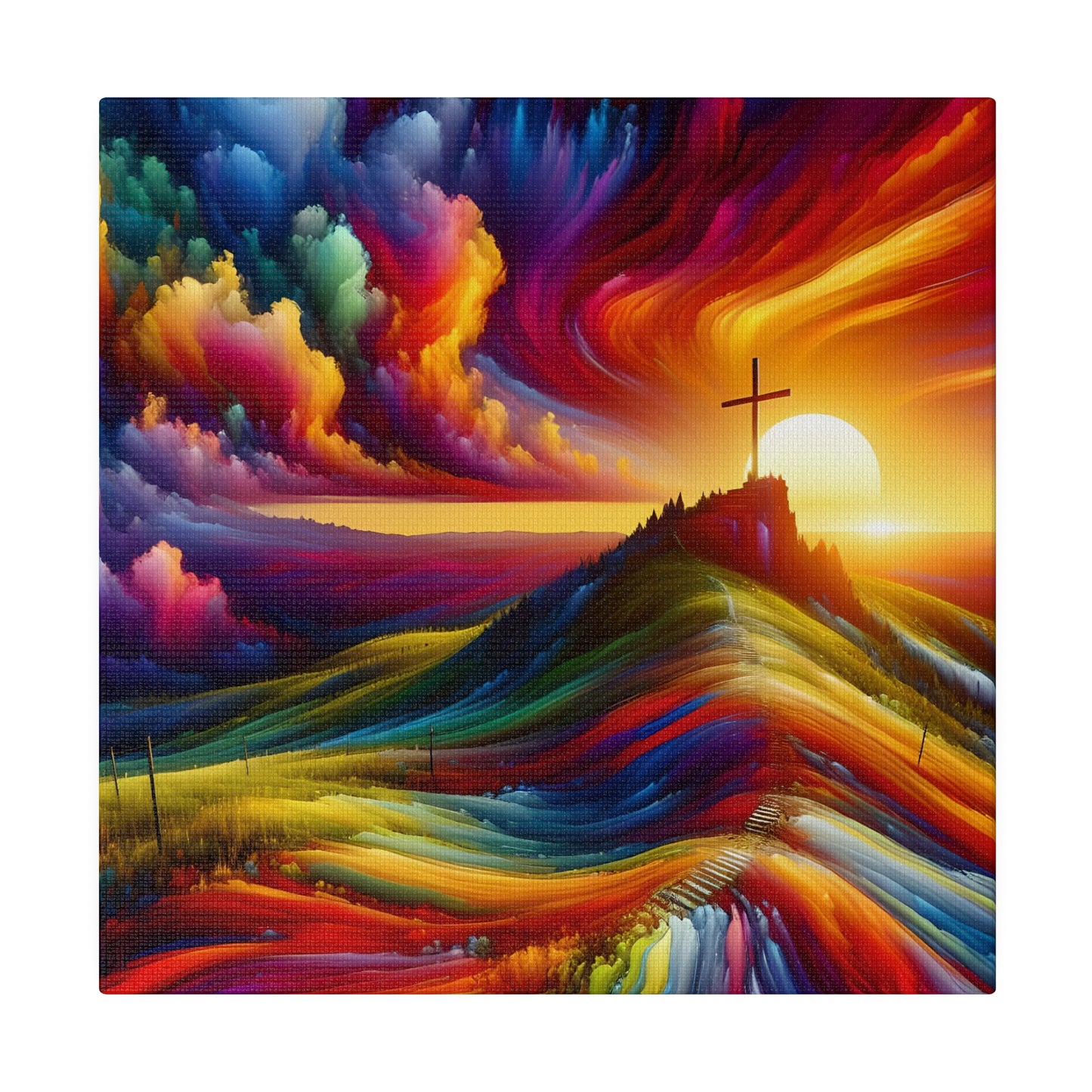 Faith Matte Canvas, Stretched, 0.75"