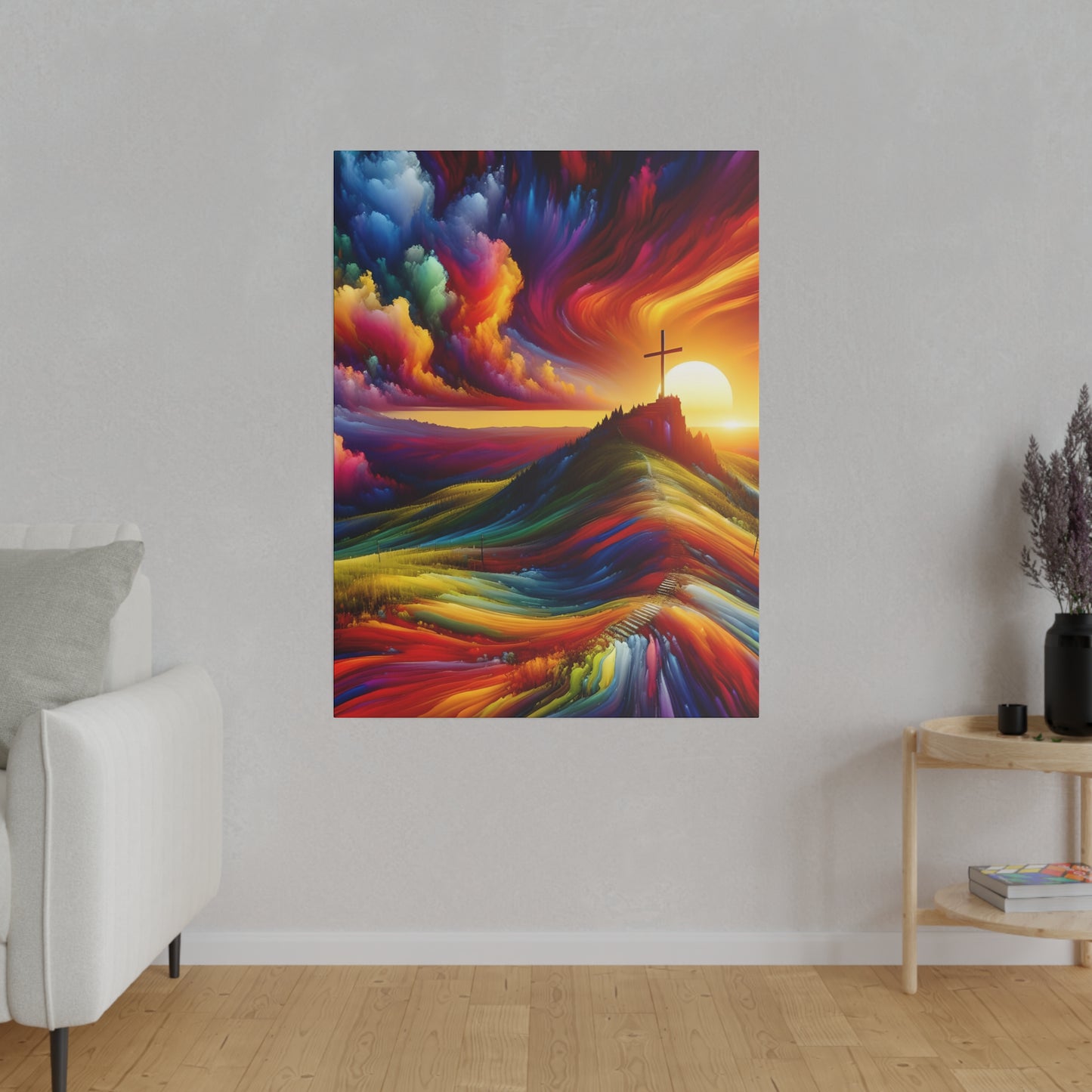 Faith Matte Canvas, Stretched, 0.75"