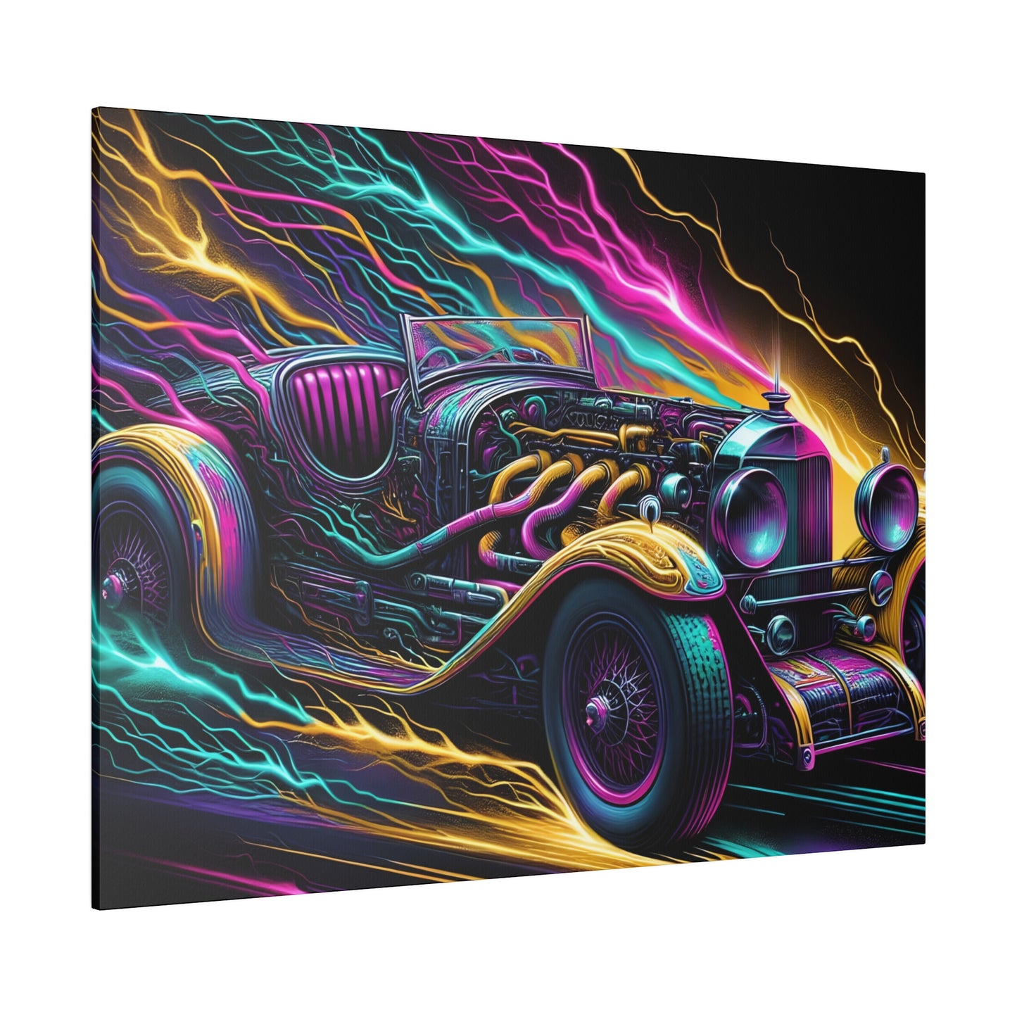 Ridez Matte Canvas, Stretched, 0.75"