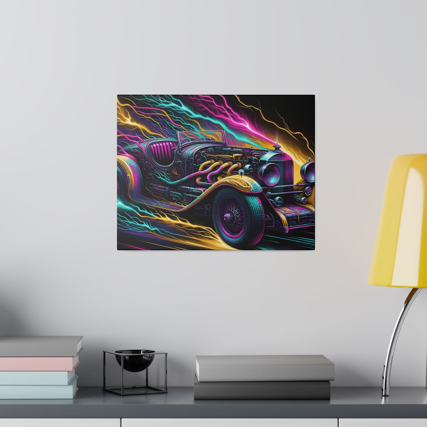 Ridez Matte Canvas, Stretched, 0.75"