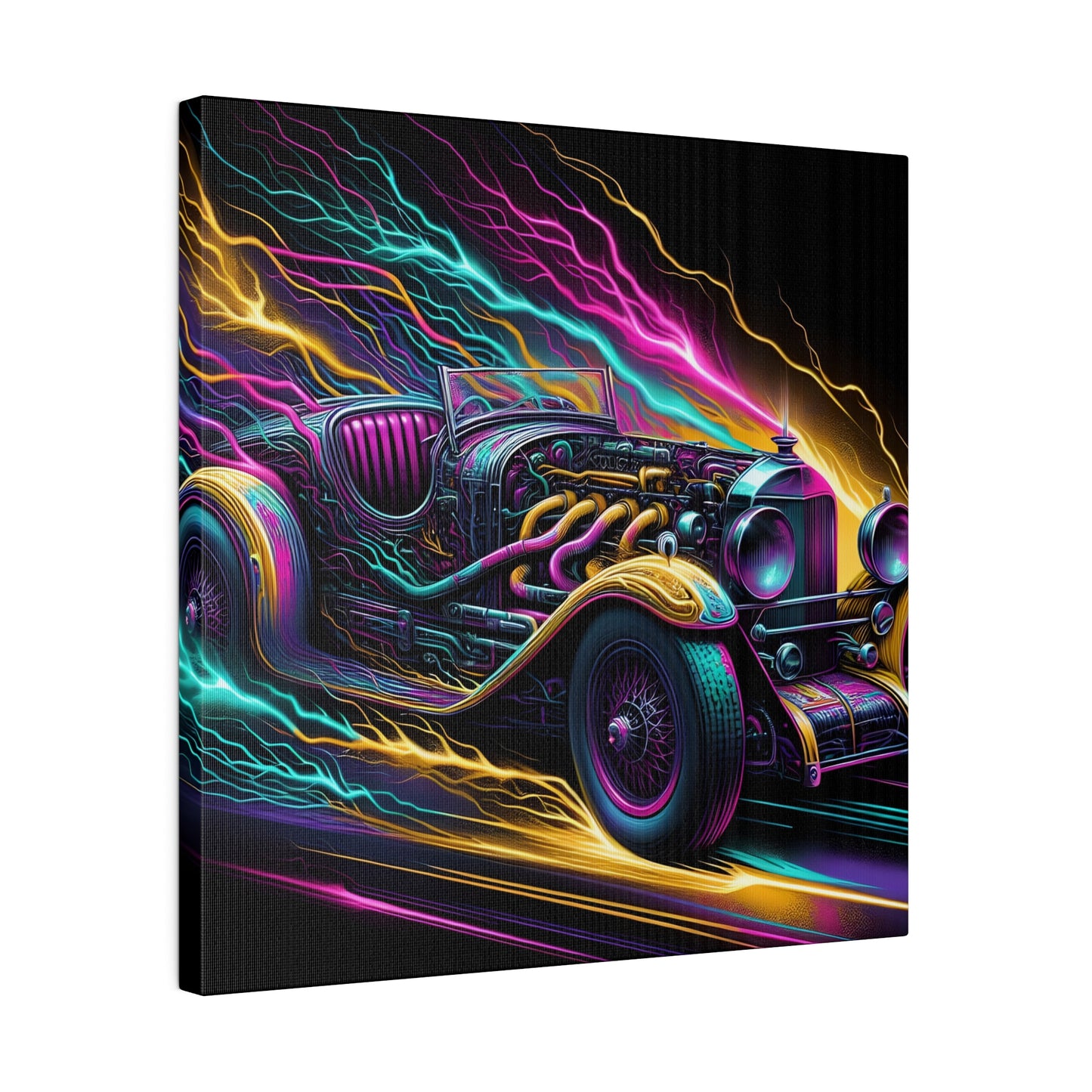 Ridez Matte Canvas, Stretched, 0.75"