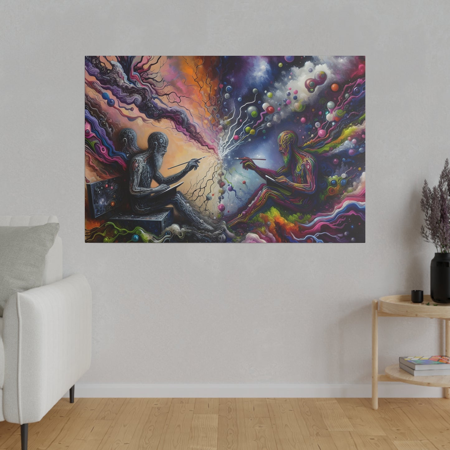 Enlightenment Matte Canvas, Stretched, 0.75"