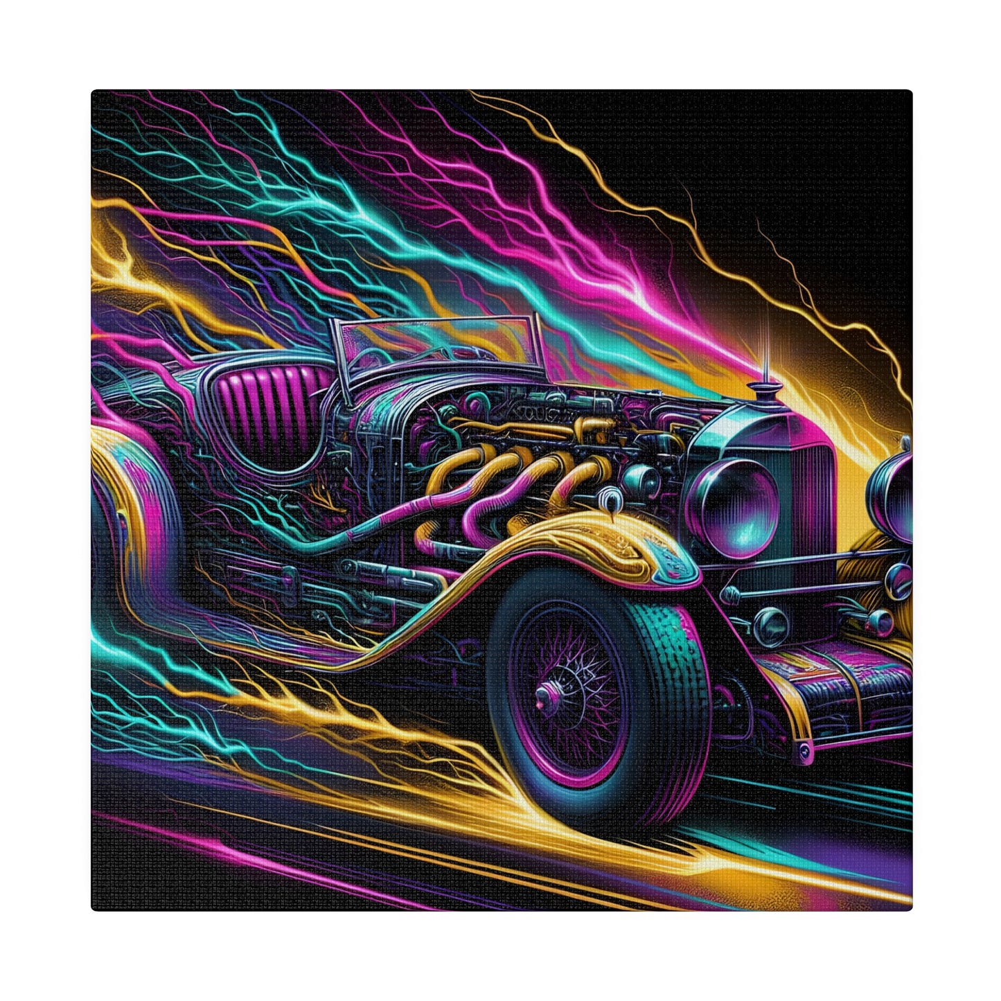 Ridez Matte Canvas, Stretched, 0.75"