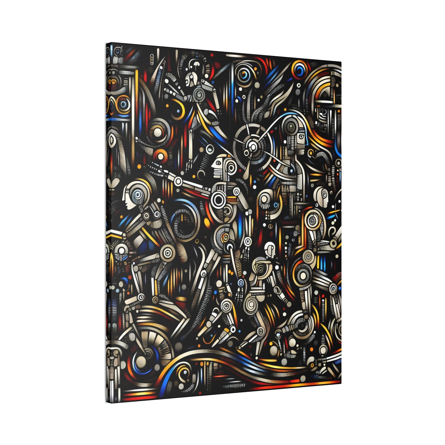 Robotz Canvas Stretched 0.75" Wall Art