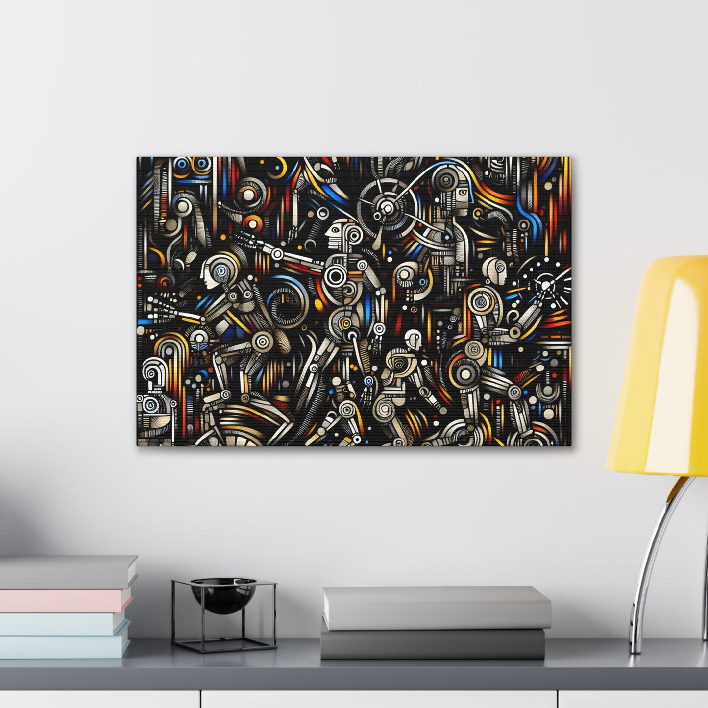 Robotz Canvas Stretched 0.75" Wall Art