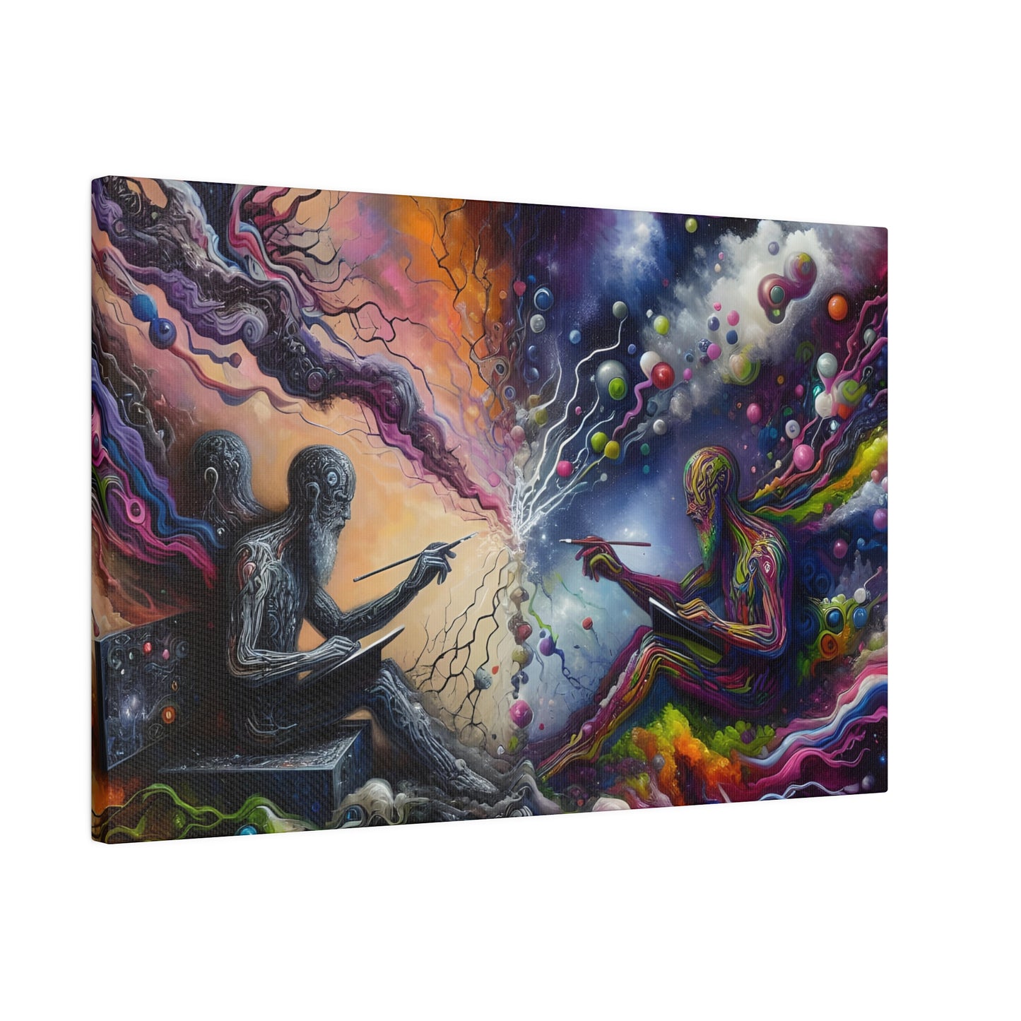 Enlightenment Matte Canvas, Stretched, 0.75"