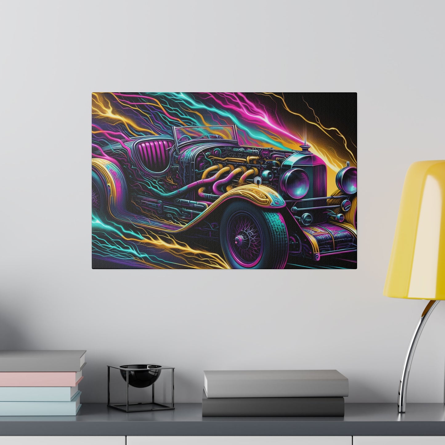 Ridez Matte Canvas, Stretched, 0.75"