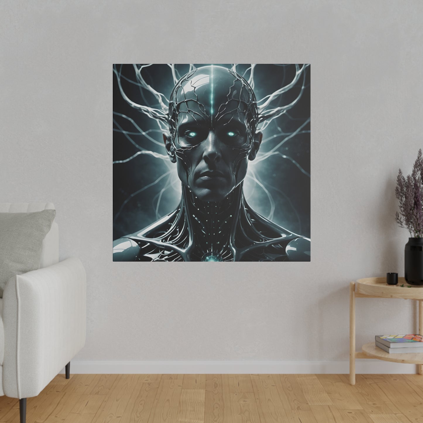 Cybernetix Matte Canvas, Stretched, 0.75"