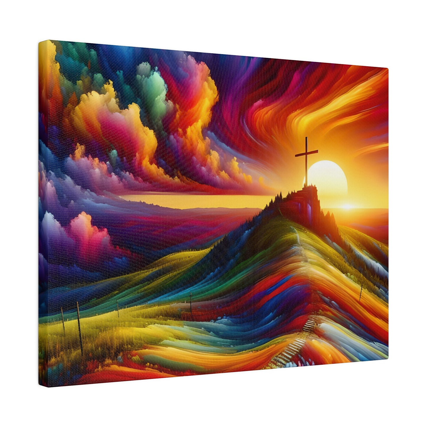 Faith Matte Canvas, Stretched, 0.75"