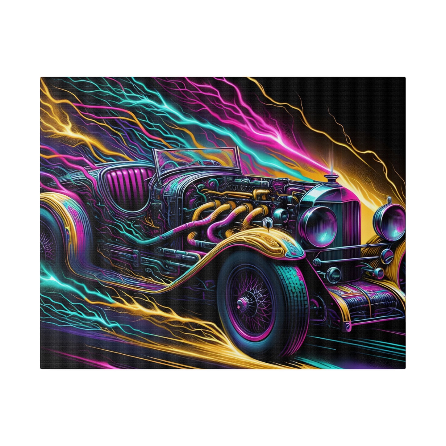 Ridez Matte Canvas, Stretched, 0.75"