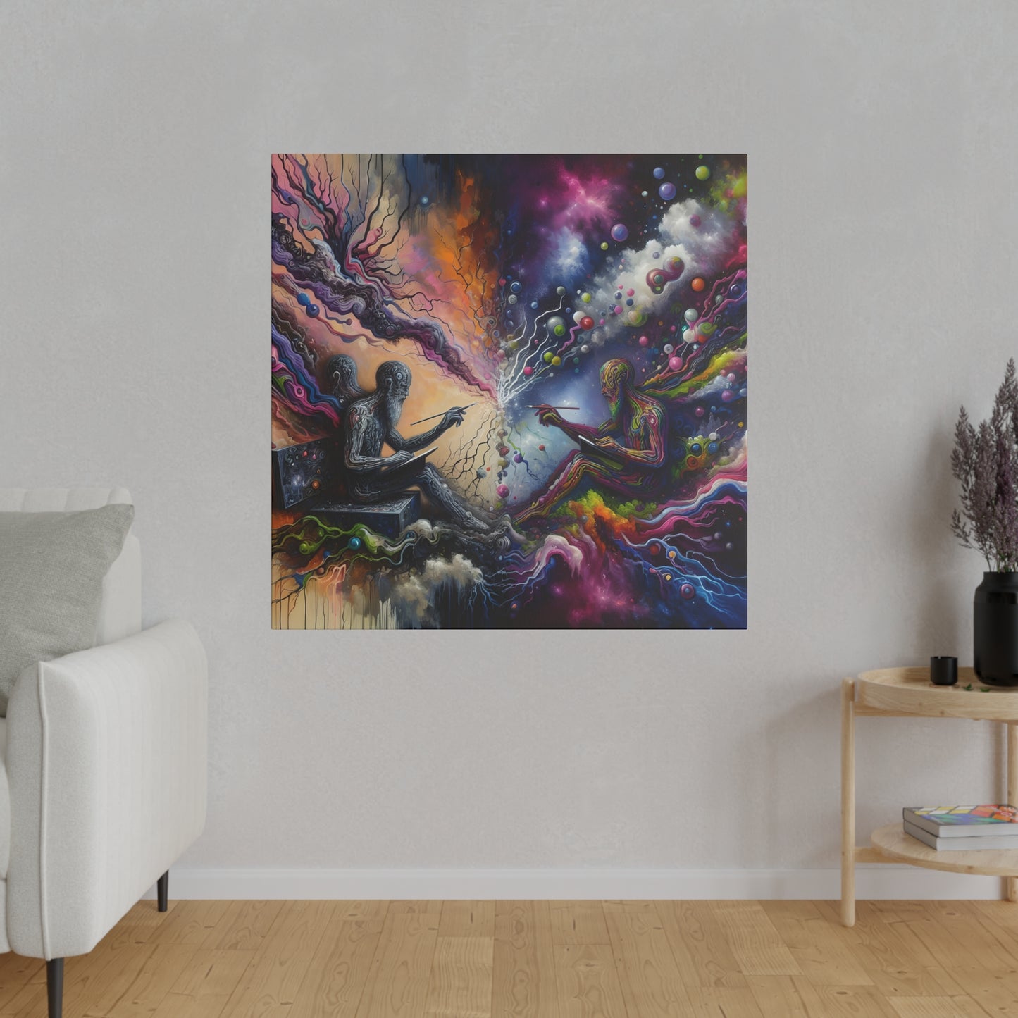 Enlightenment Matte Canvas, Stretched, 0.75"