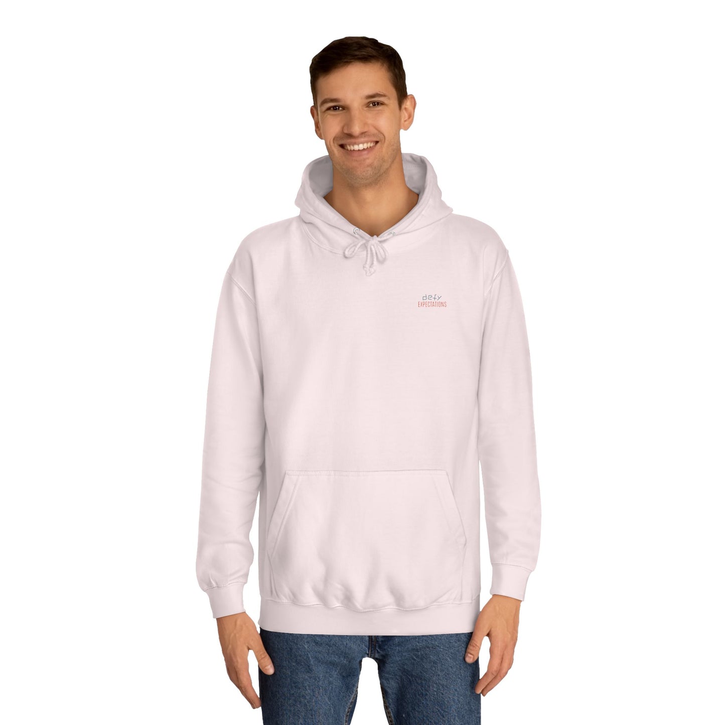 SNRG Unisex Hoodie - Defy Expectations, Sweatshirt, Hooded Jacket, Casual Pullover, Trendy Apparel, Outerwear, Hoodie