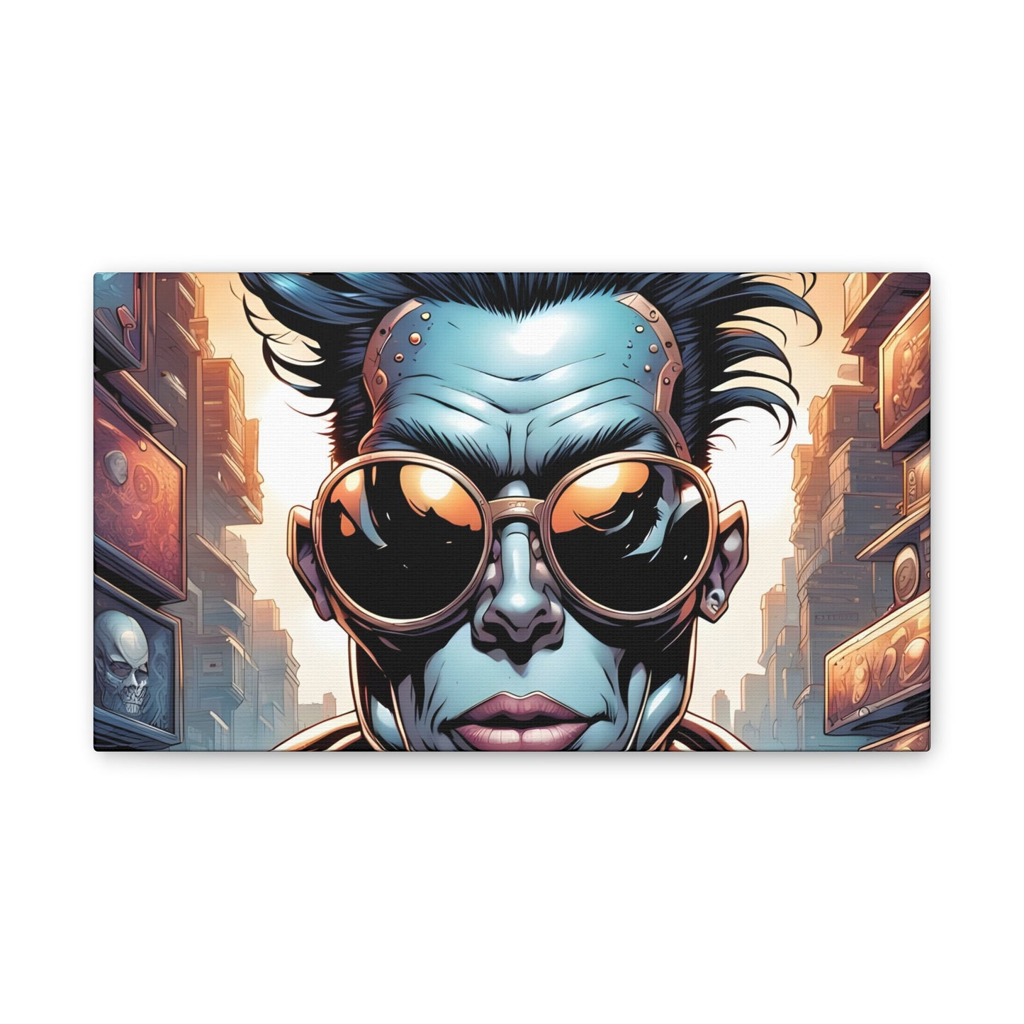 Punkz Canvas Stretched, 0.75"