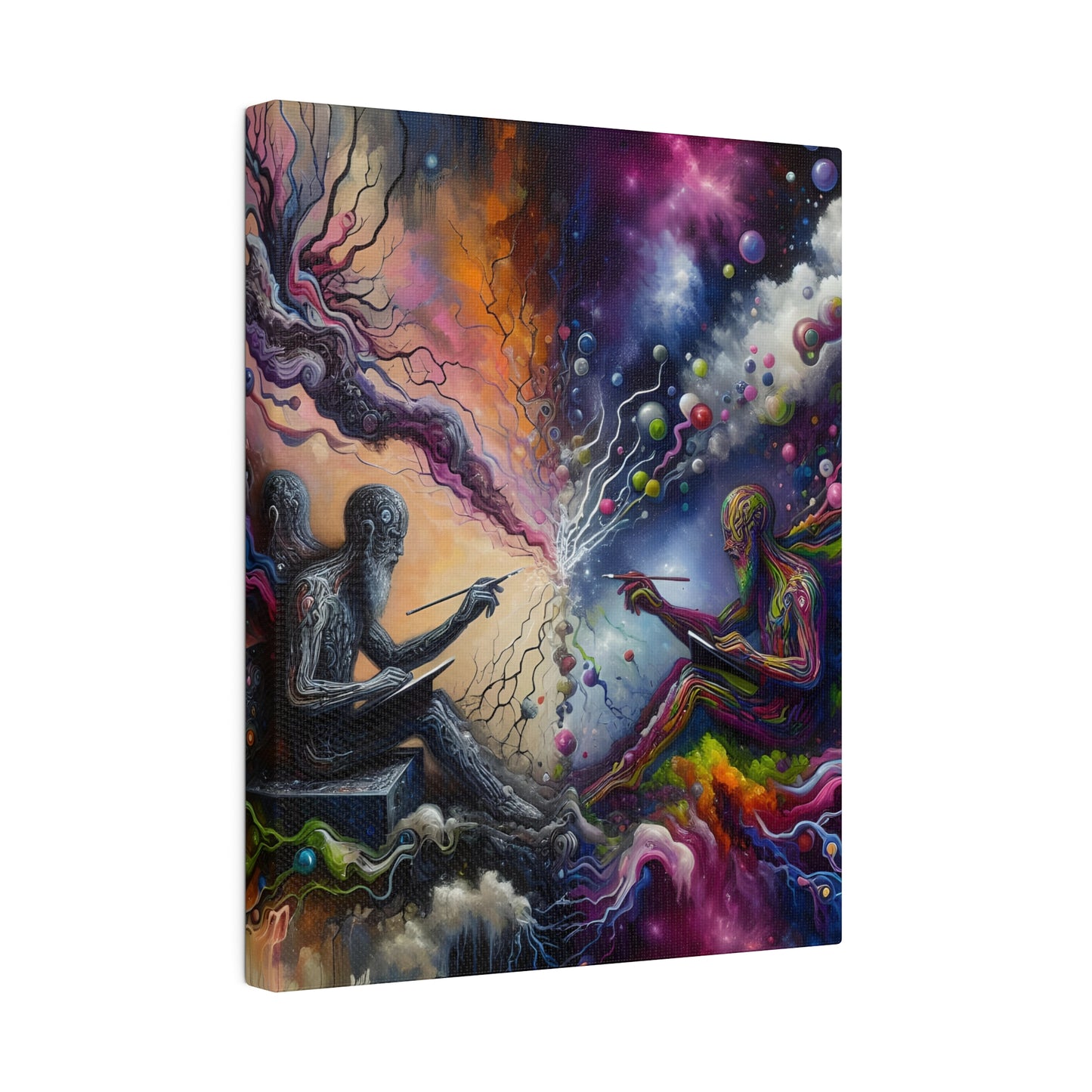 Enlightenment Matte Canvas, Stretched, 0.75"