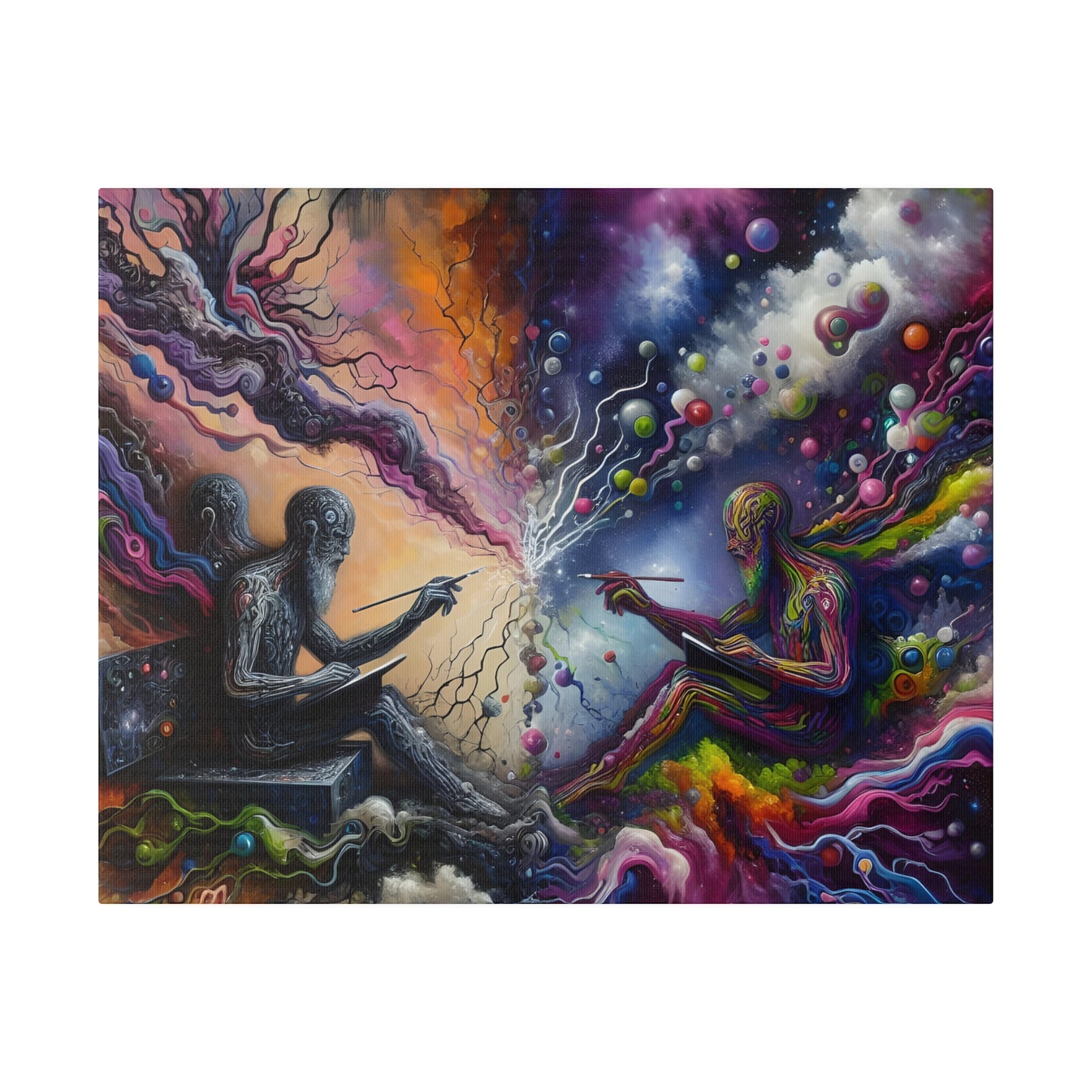 Enlightenment Matte Canvas, Stretched, 0.75"