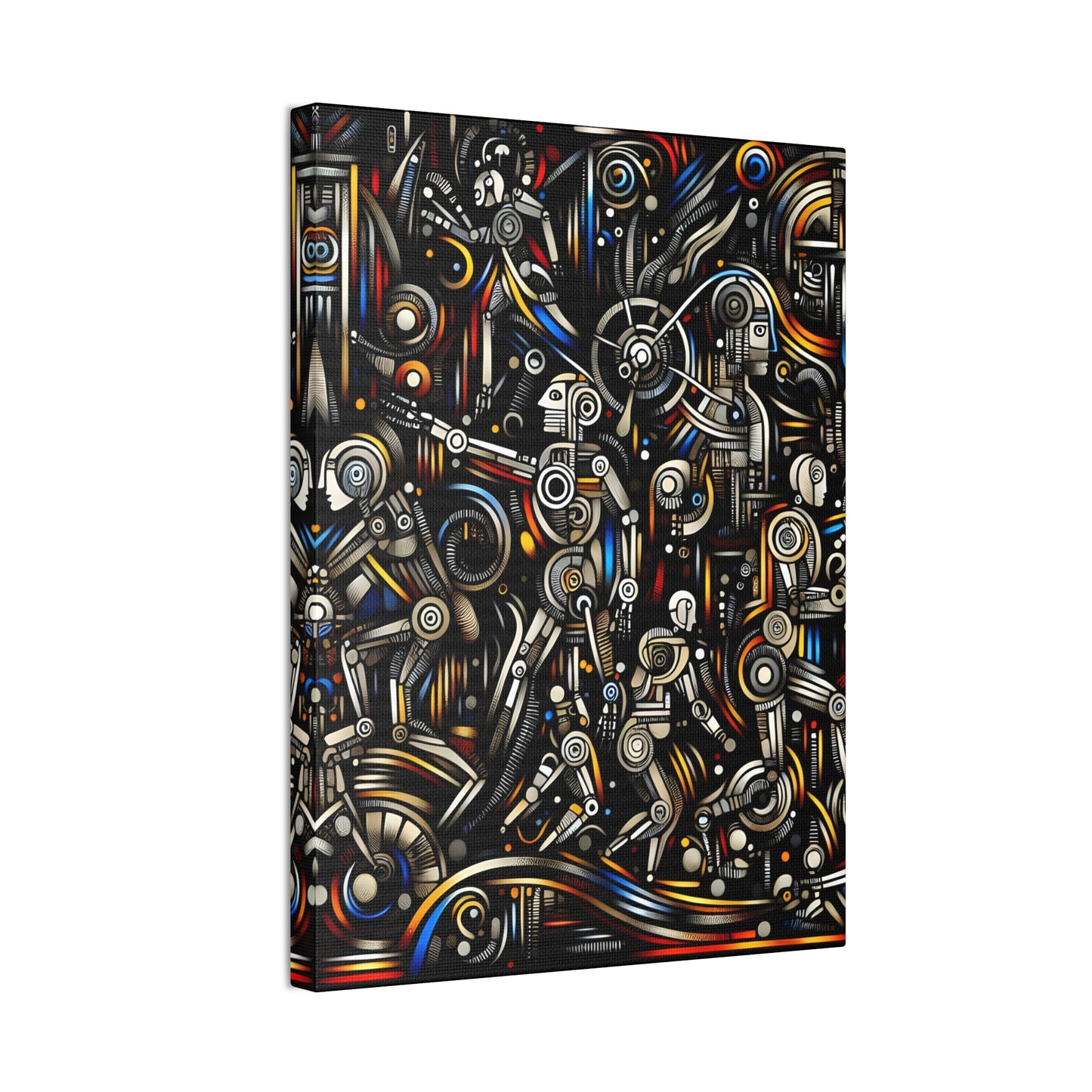 Robotz Canvas Stretched 0.75" Wall Art